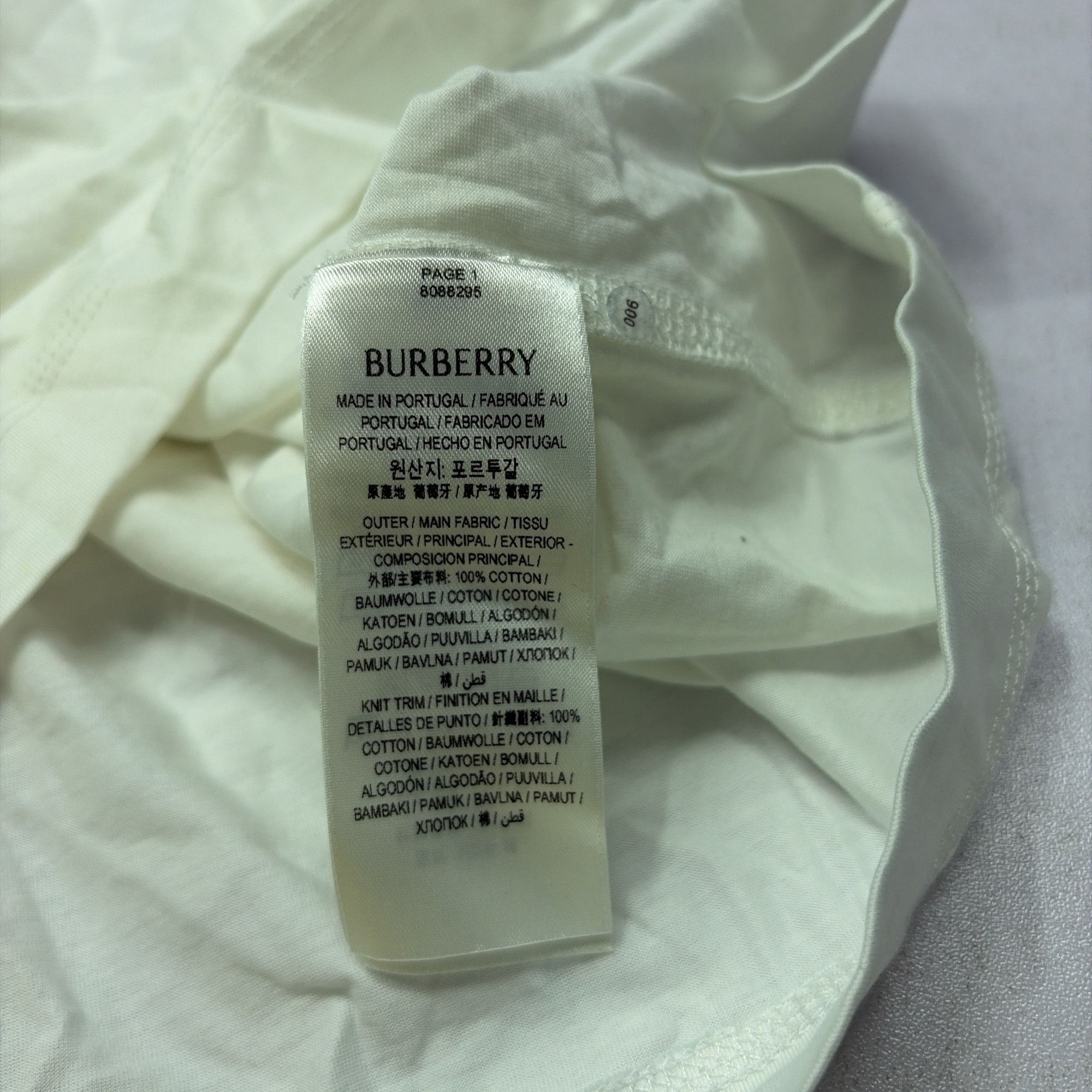 Burberry Burberry Equestrian Knight Logo T-Shirt US XL Size US XL / EU 56 / 4 - 10 Thumbnail