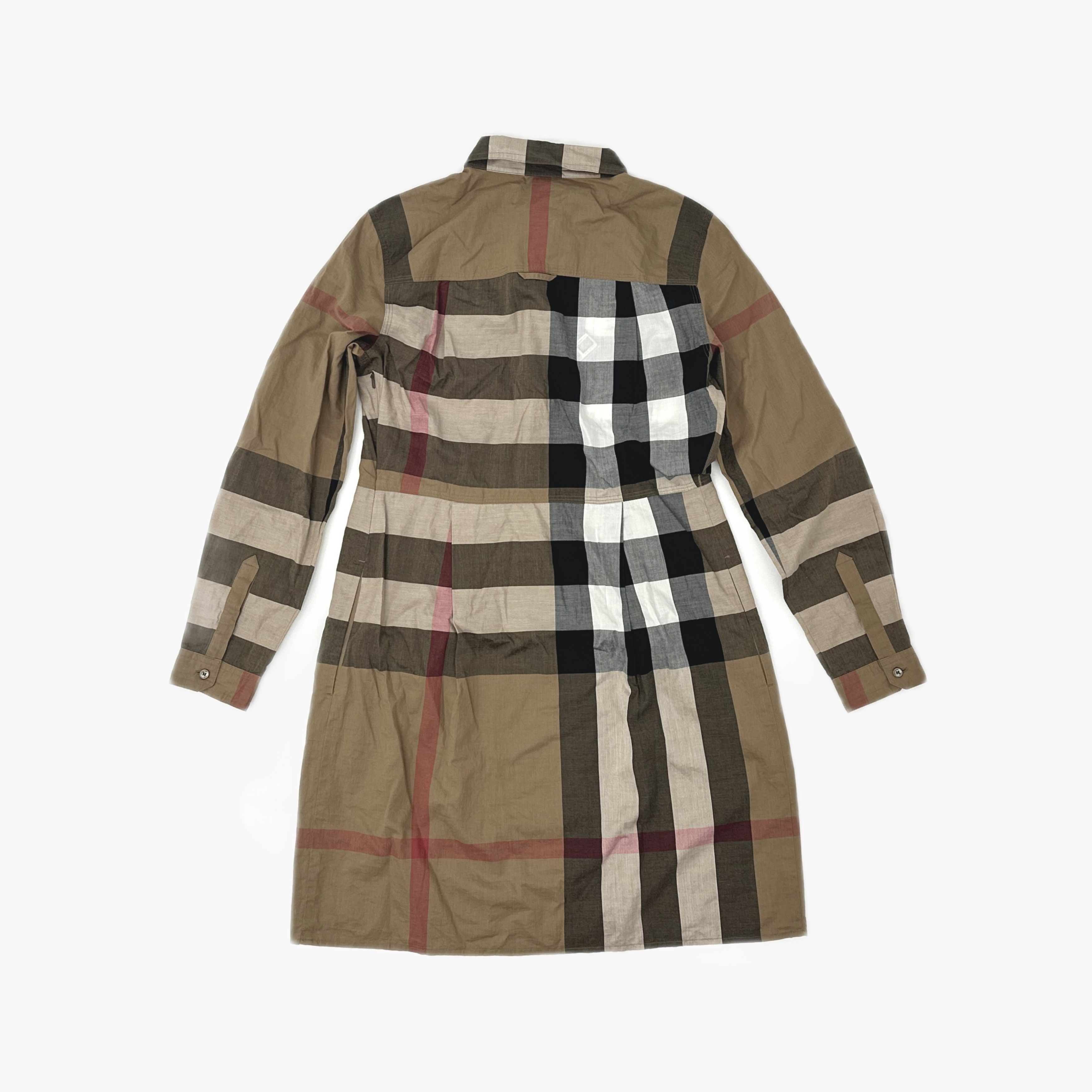 Burberry Burberry Check Shirt Dress Size 6 Size M / US 6-8 / IT 42-44 - 2 Thumbnail