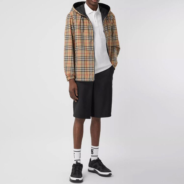 Burberry Burberry Reversible Check Hooded Jacket Size S Size US S / EU 44-46 / 1 - 6 Thumbnail