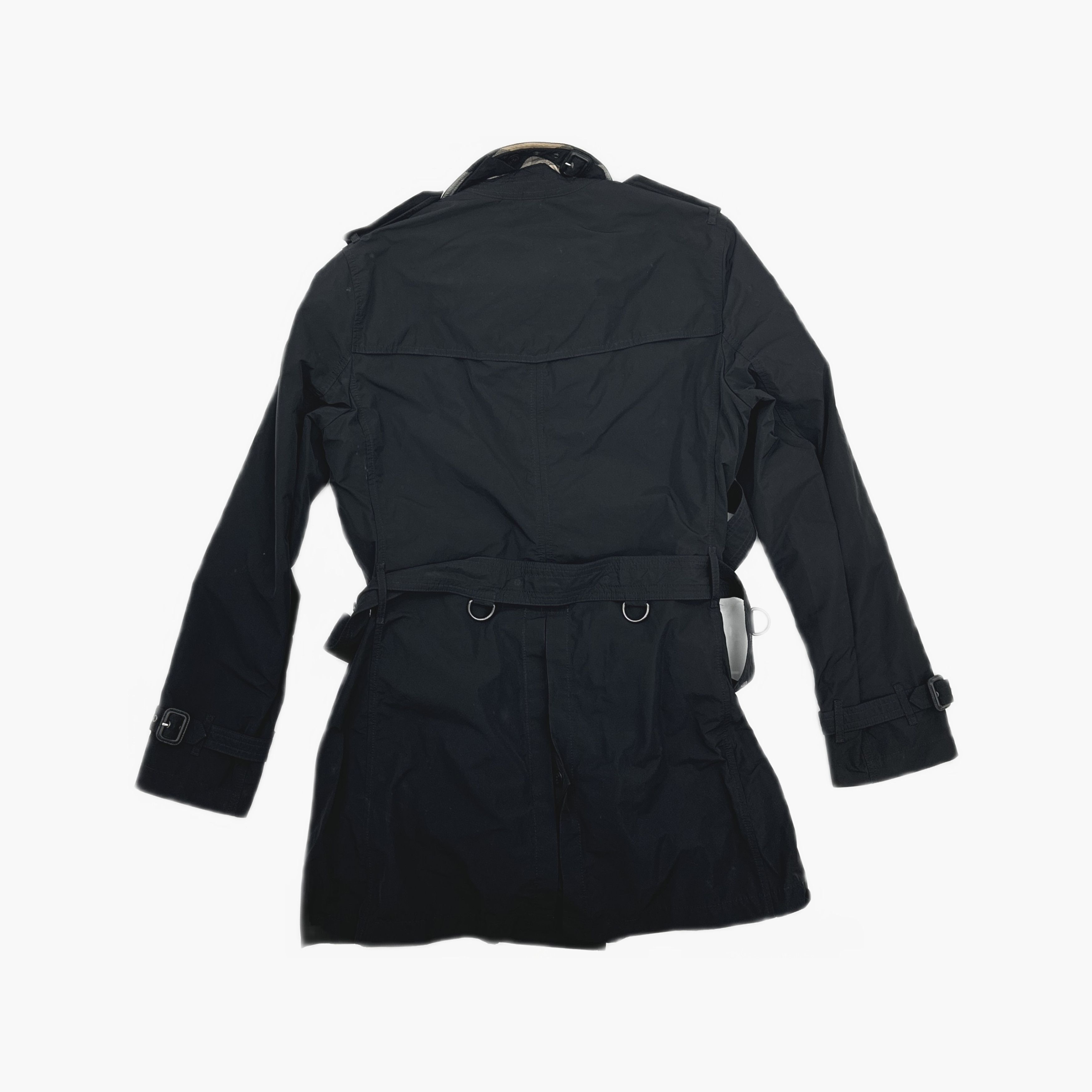 Burberry Burberry Brit Double Breasted Trench Coat Size M Size US M / EU 48-50 / 2 - 2 Thumbnail