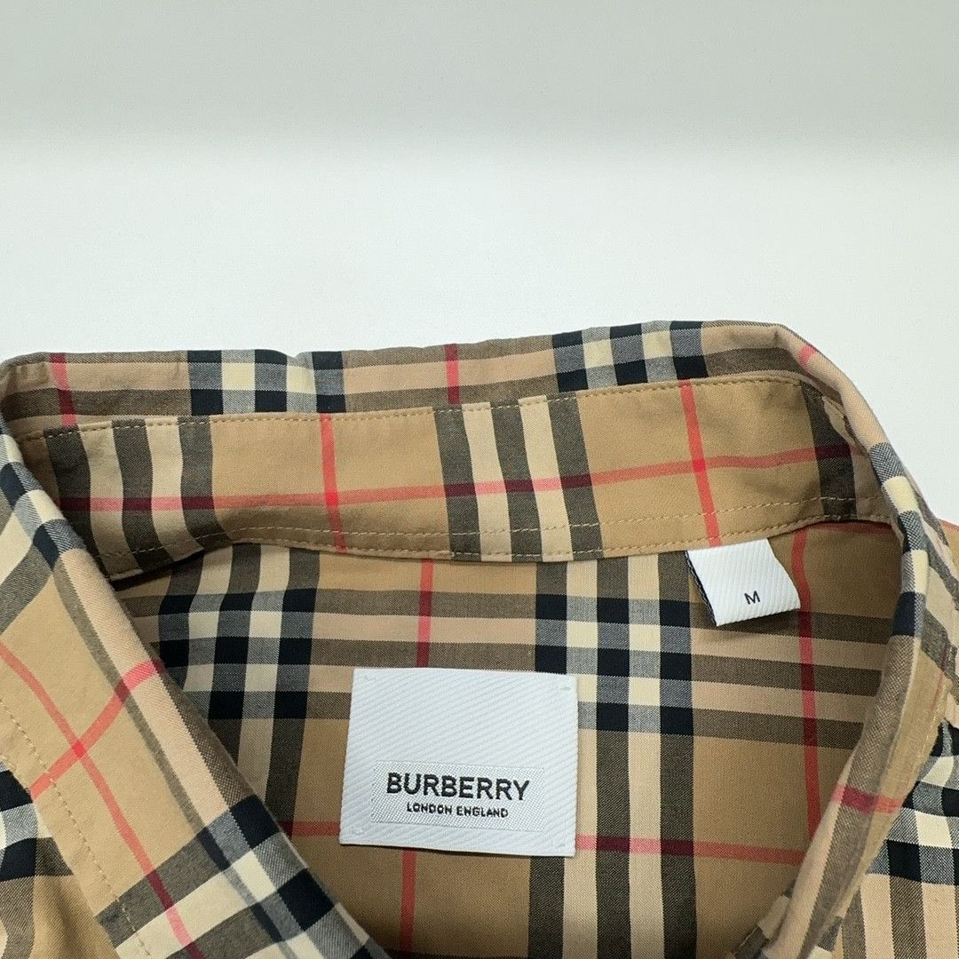 Burberry Burberry Check Long Sleeve Shirt Size M Size US M / EU 48-50 / 2 - 4 Thumbnail