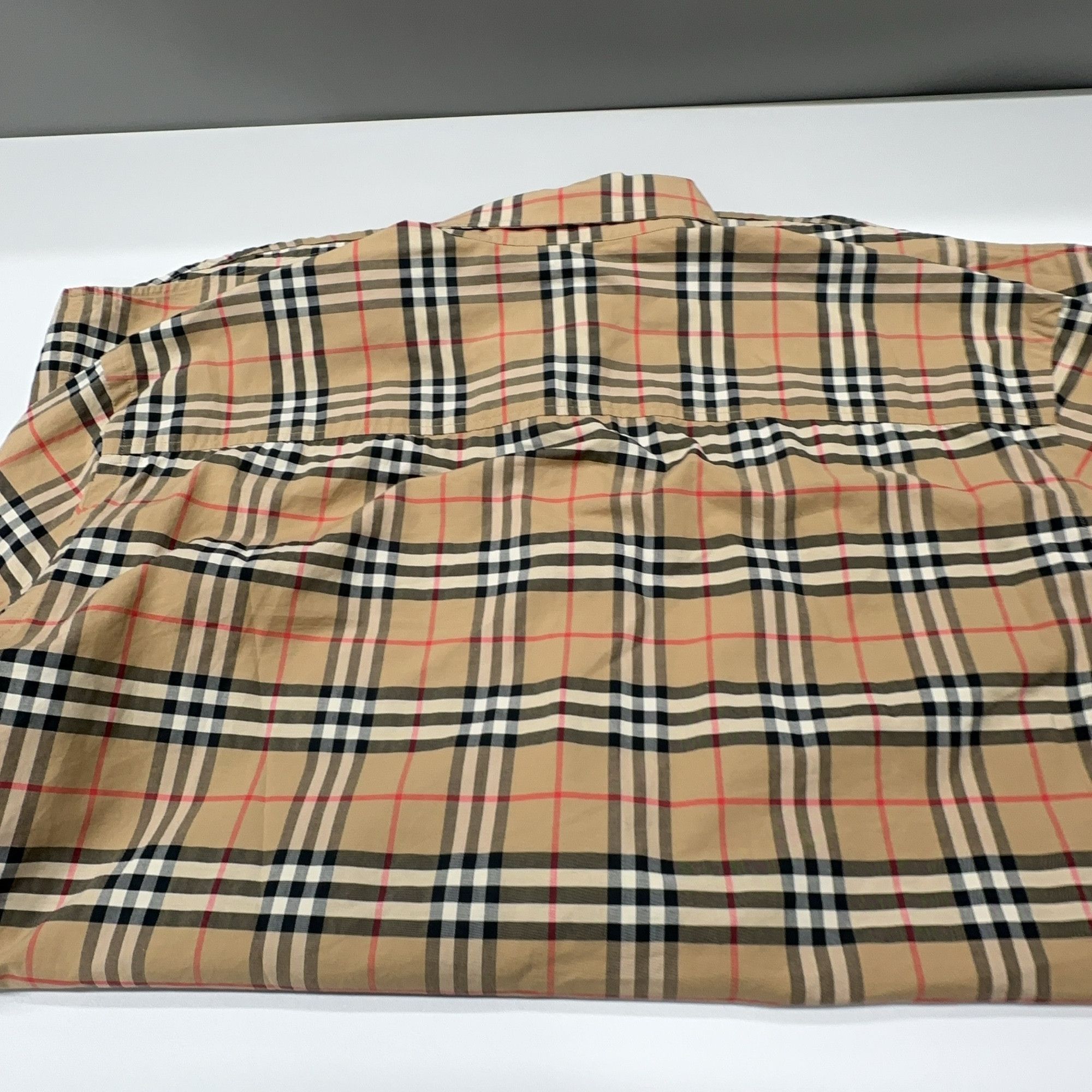 Burberry Burberry Check Long Sleeve Shirt Size M Size US M / EU 48-50 / 2 - 8 Thumbnail