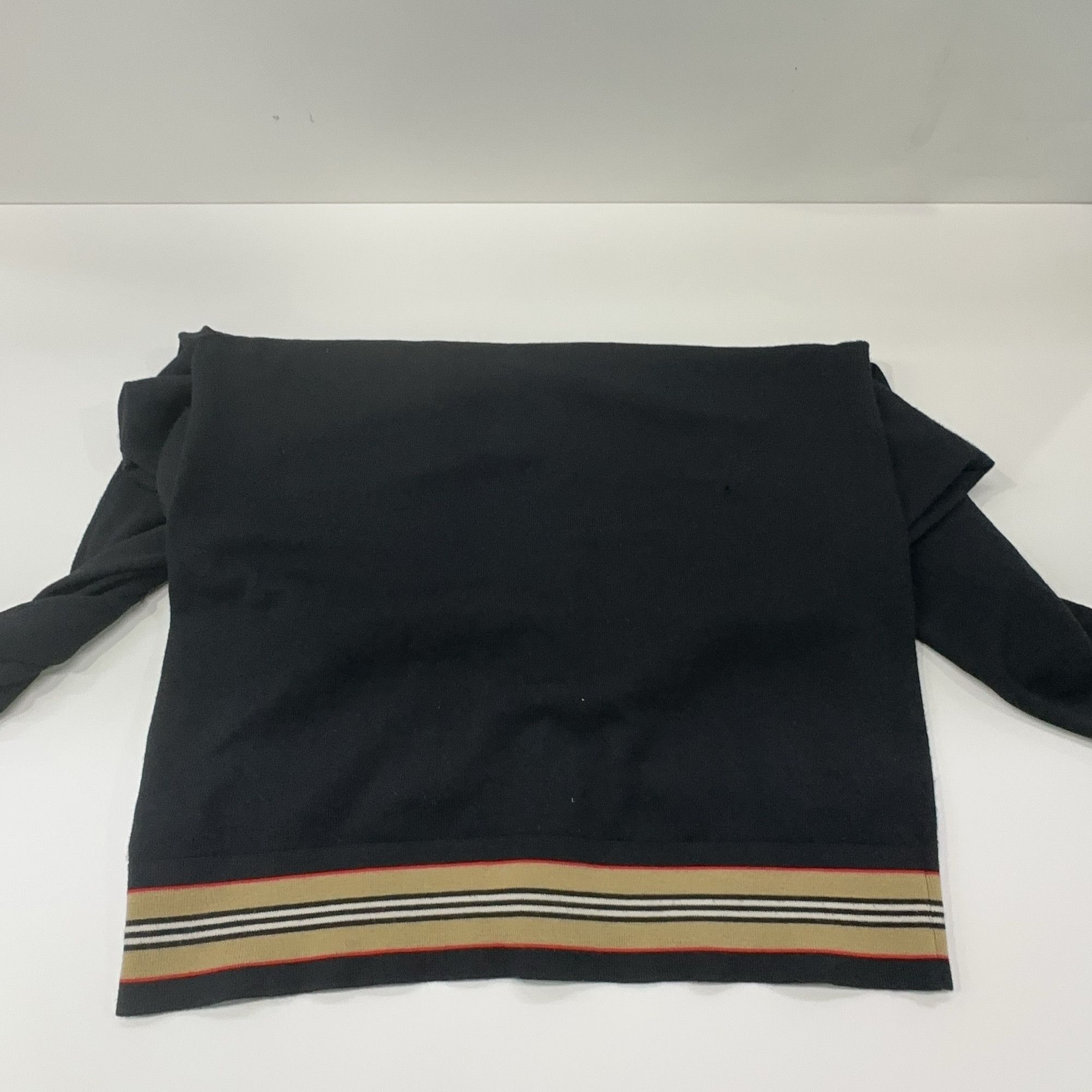 Burberry Burberry Icon Stripe Trim Cardigan Size L Size L / US 10 / IT 46 - 13 Thumbnail