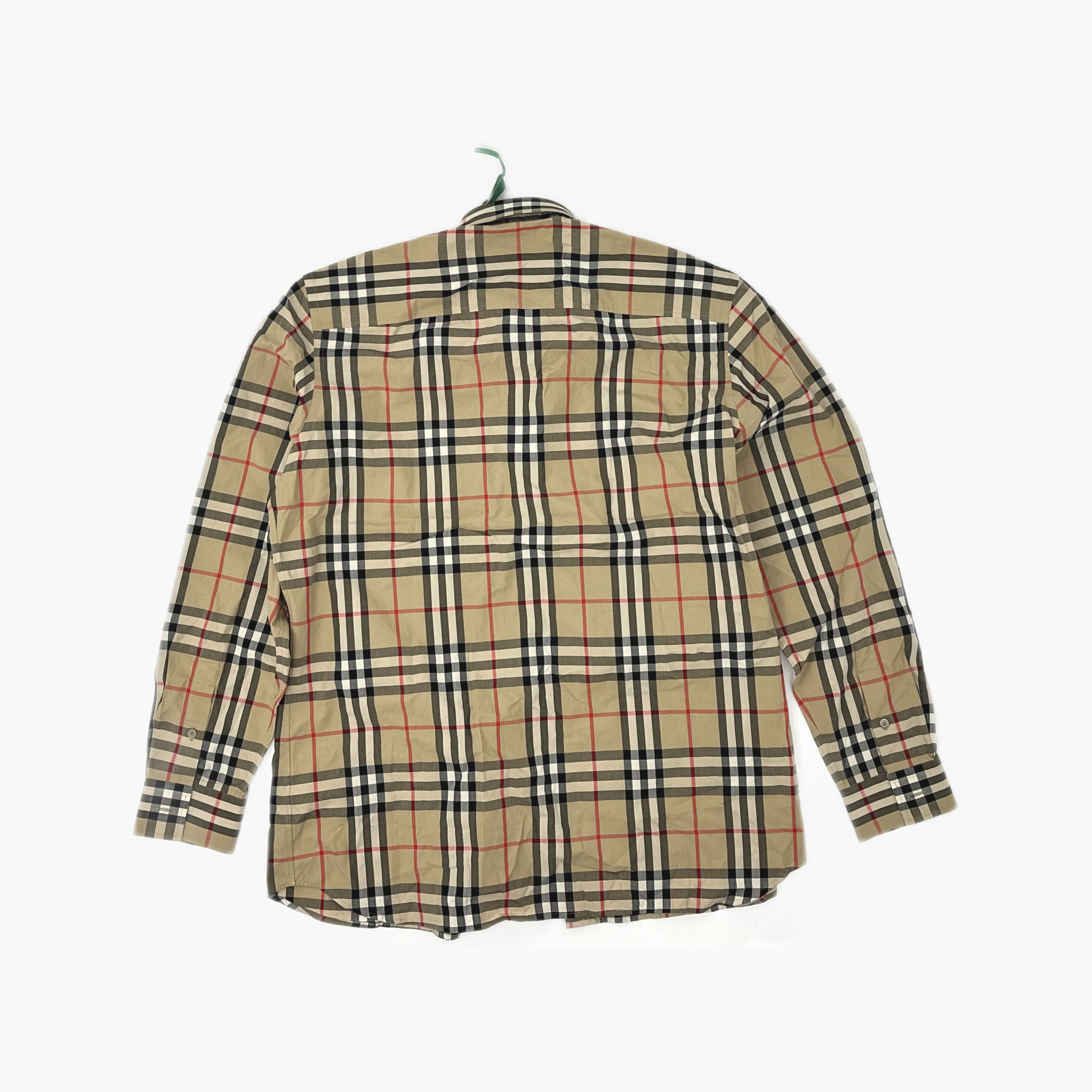 Burberry Burberry Check Button Up Shirt Size L Size US L / EU 52-54 / 3 - 2 Thumbnail
