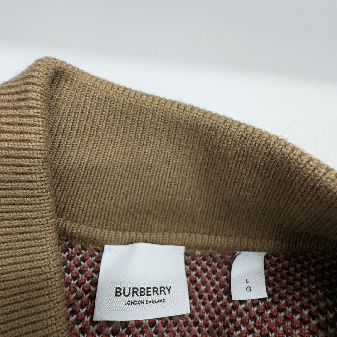 Burberry Burberry Archive Check Zip-Up Cardigan Size L Size US L / EU 52-54 / 3 - 3 Thumbnail