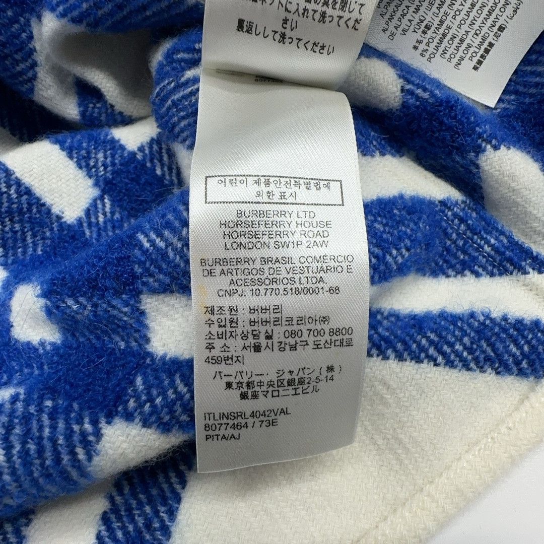 Burberry Burberry Check Wool-Blend Button Up Shirt Size 0 Size XXS / US 00 / IT 34 - 3 Thumbnail