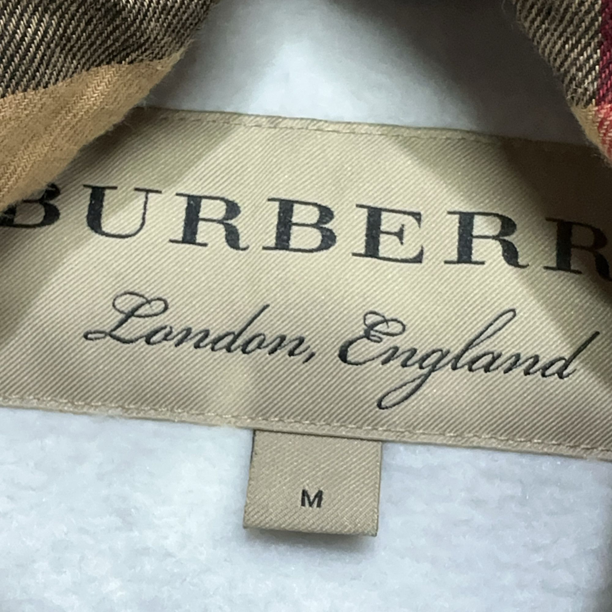Burberry Burberry Check Lined Zip Hoodie Size M Size M / US 6-8 / IT 42-44 - 4 Thumbnail