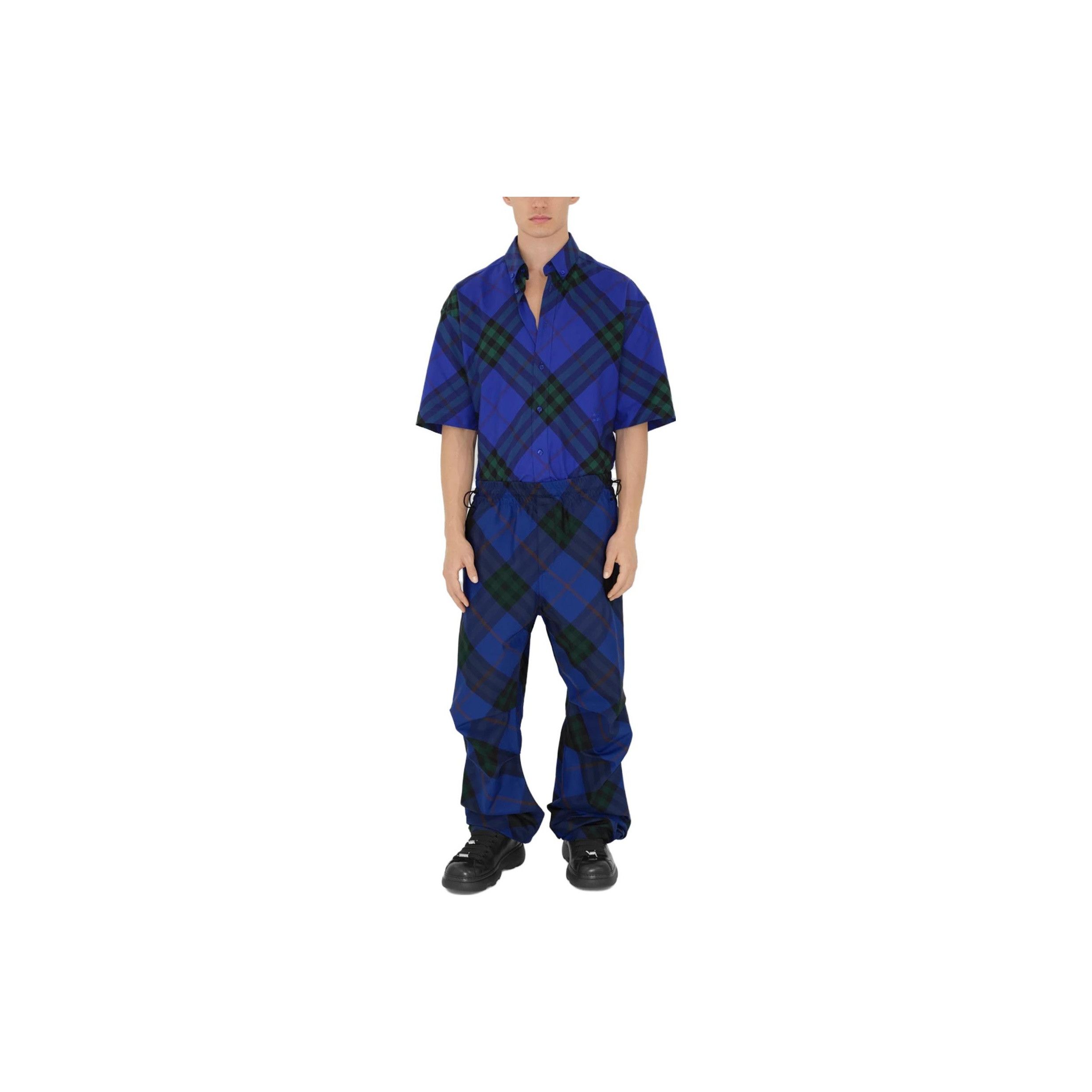 Burberry Burberry Check Short Sleeve Shirt Size M Size US M / EU 48-50 / 2 - 14 Thumbnail