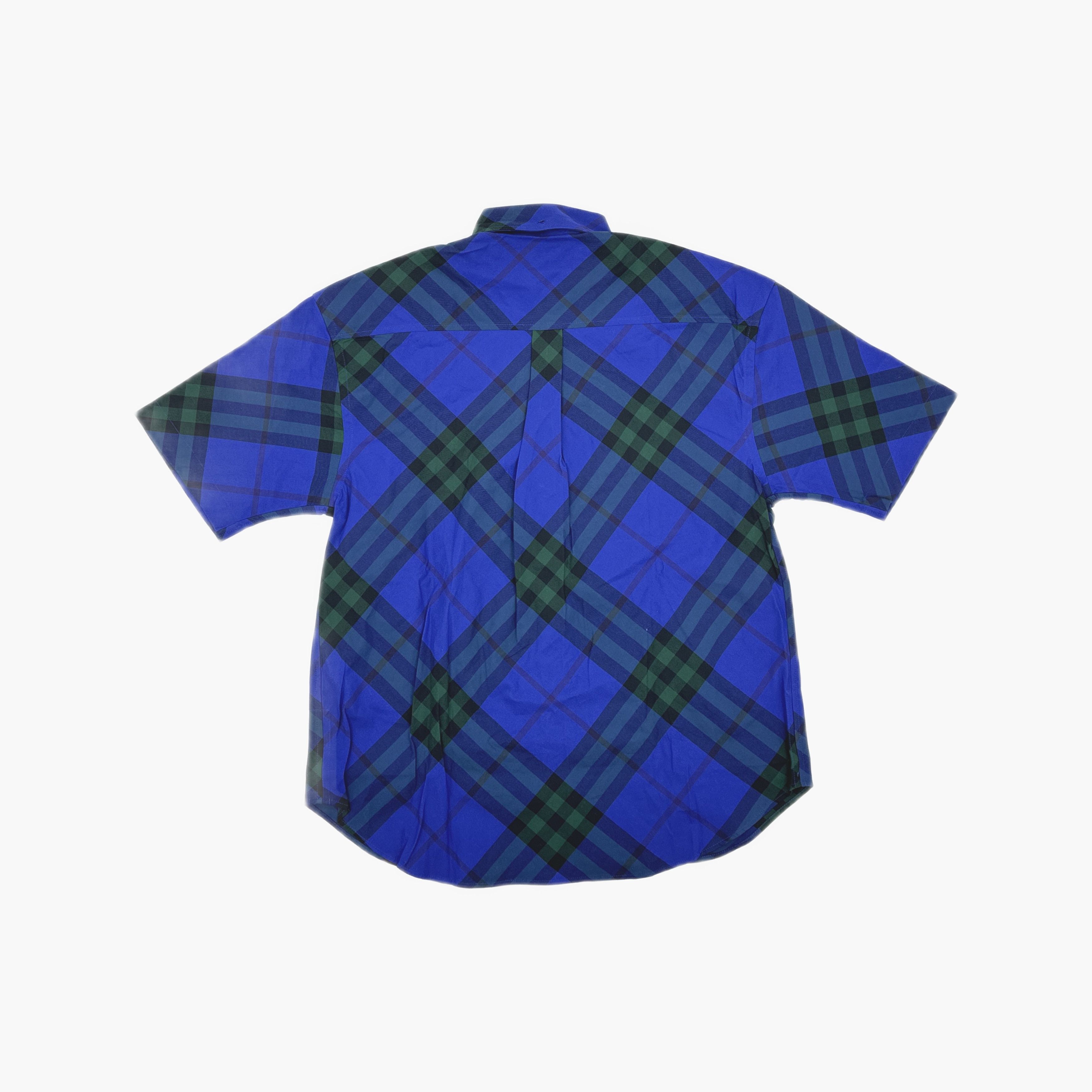 Burberry Burberry Check Short Sleeve Shirt Size M Size US M / EU 48-50 / 2 - 2 Thumbnail