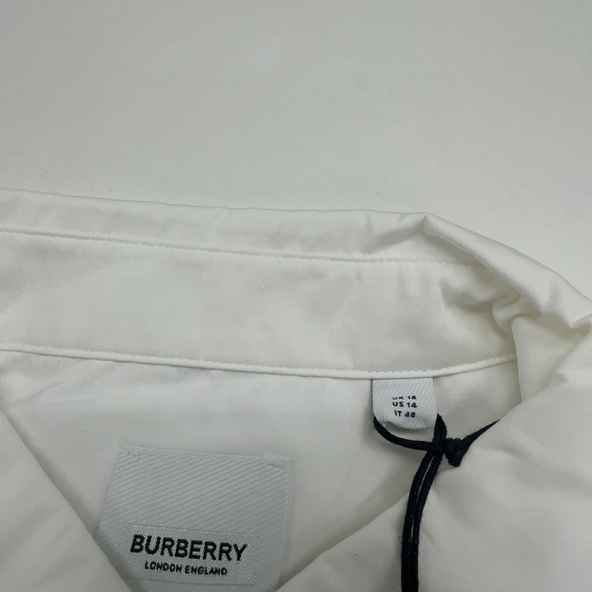 Burberry Burberry Check Detail Button Up Shirt Size XL / US 12-14 / IT 48-50 - 3 Thumbnail