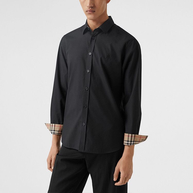 Burberry Burberry Check Cuff Long Sleeve Shirt Size S Size US S / EU 44-46 / 1 - 6 Thumbnail