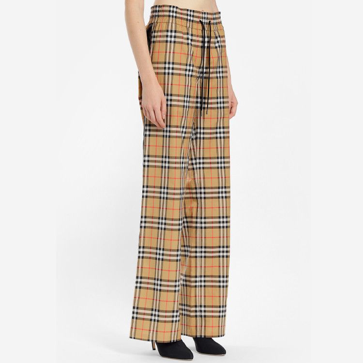 Burberry Burberry Check Drawstring Pants Size 8 Size 27" / US 4 / IT 40 - 8 Thumbnail