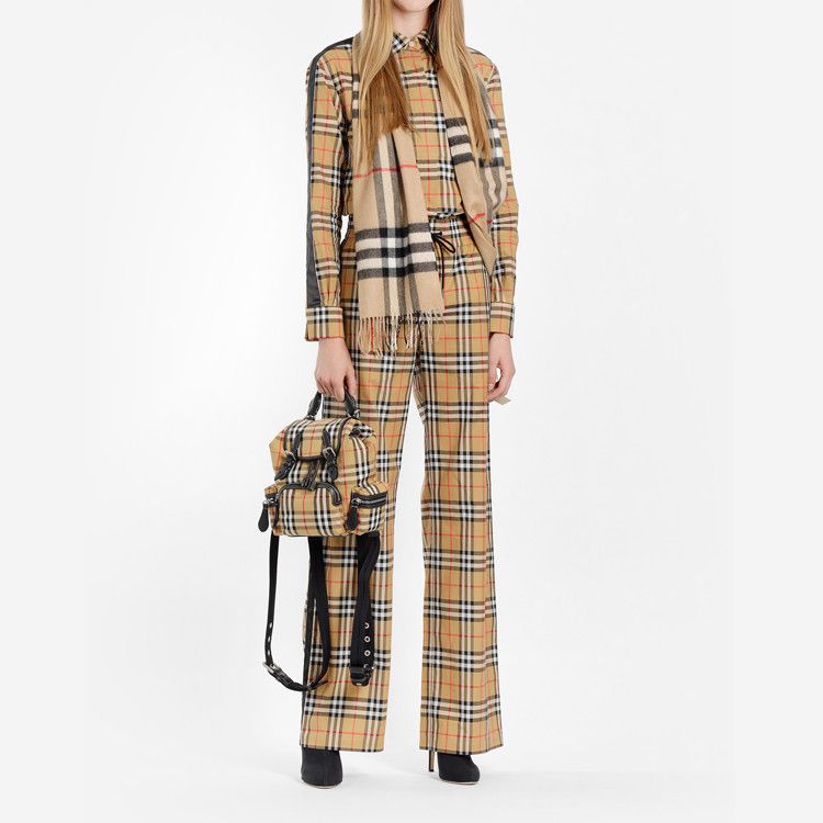 Burberry Burberry Check Drawstring Pants Size 8 Size 27" / US 4 / IT 40 - 5 Thumbnail