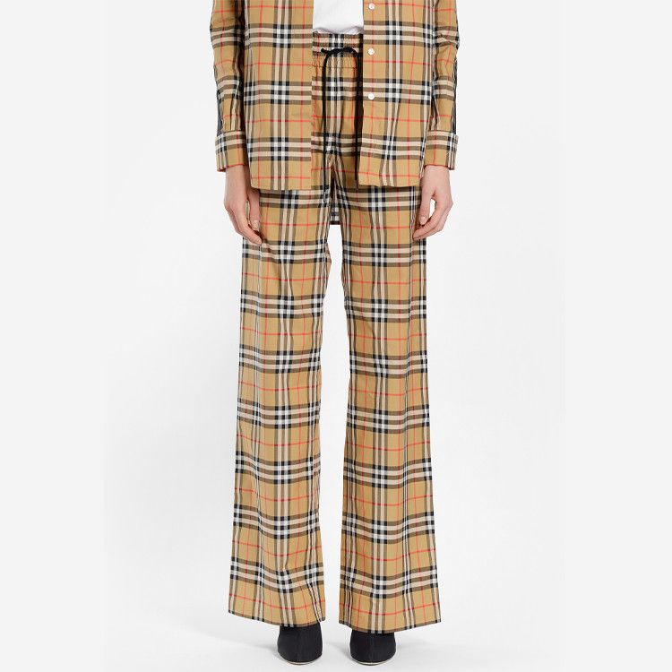 Burberry Burberry Check Drawstring Pants Size 8 Size 27" / US 4 / IT 40 - 6 Thumbnail