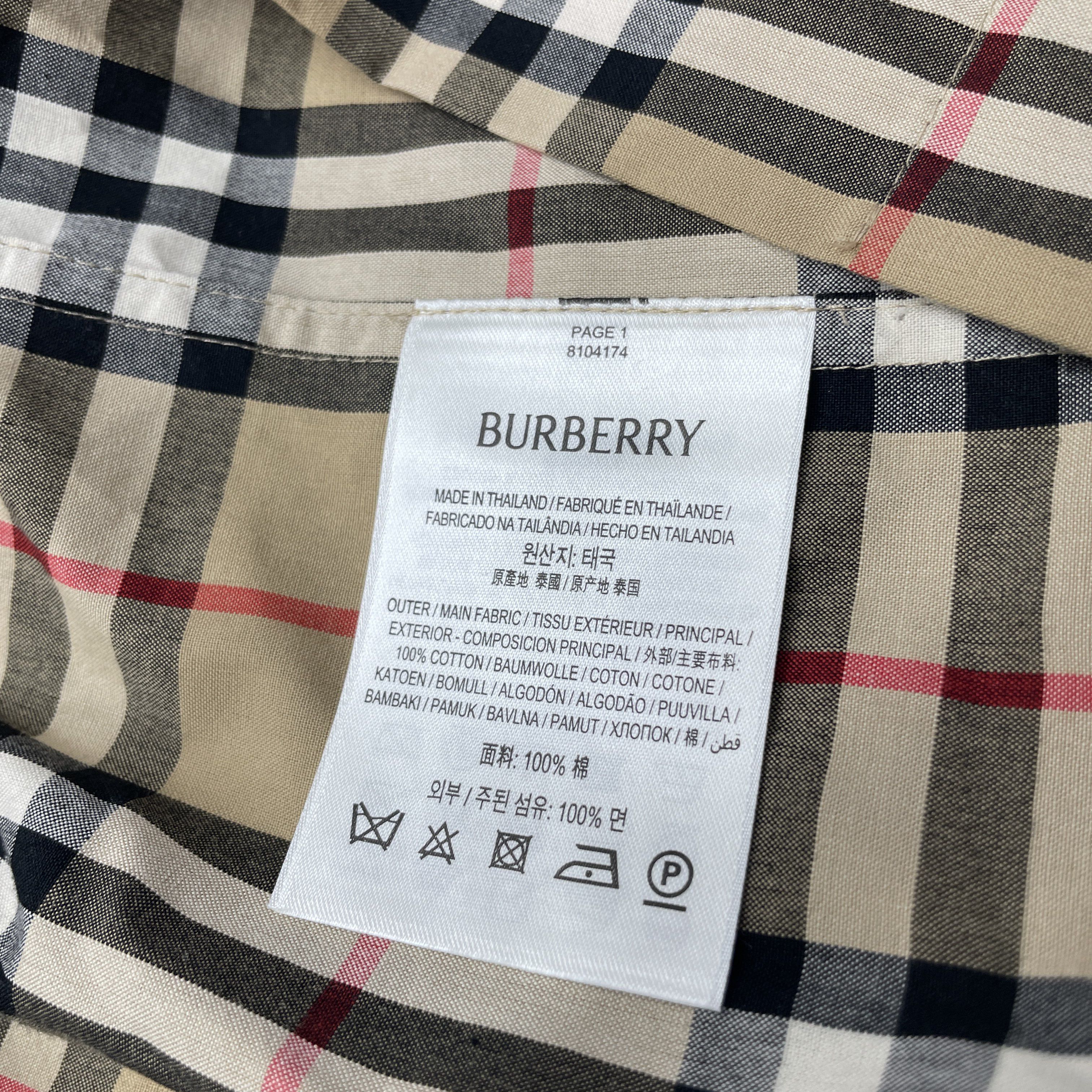 Burberry Burberry Archive Beige Check Sleeveless Dress US 4 Size S / US 4 / IT 40 - 4 Thumbnail