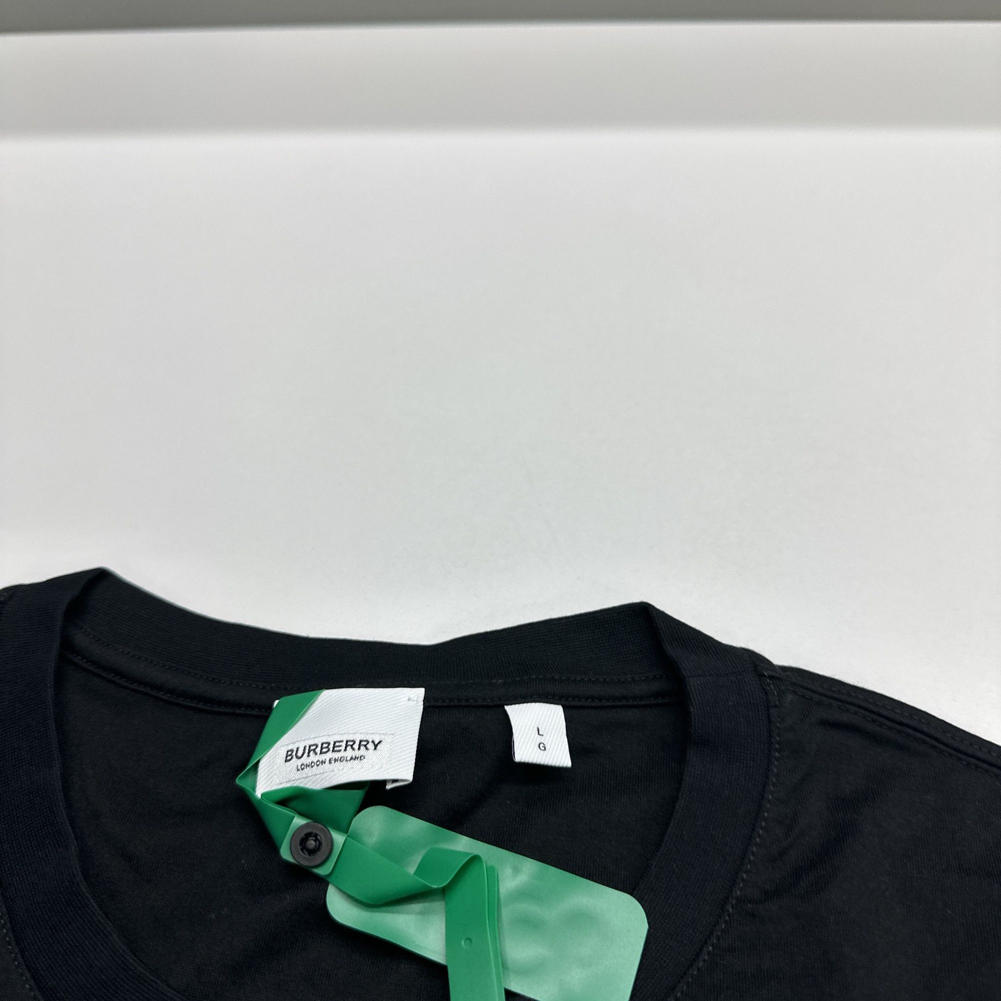 Burberry Burberry Check Back Cotton T-Shirt Size L Size L / US 10 / IT 46 - 3 Thumbnail