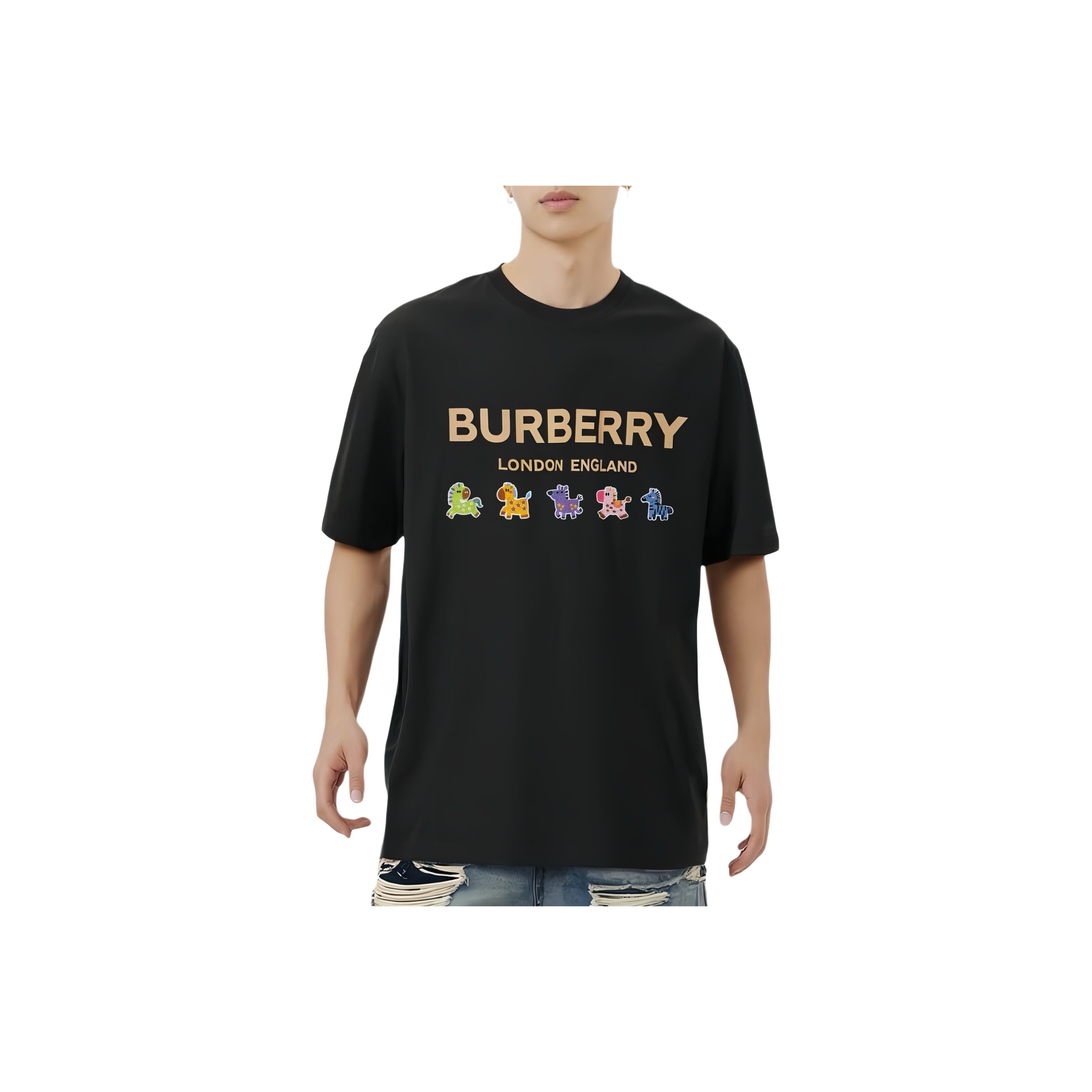 Burberry Burberry Animal Graphic T-Shirt Size M Size US M / EU 48-50 / 2 - 6 Thumbnail