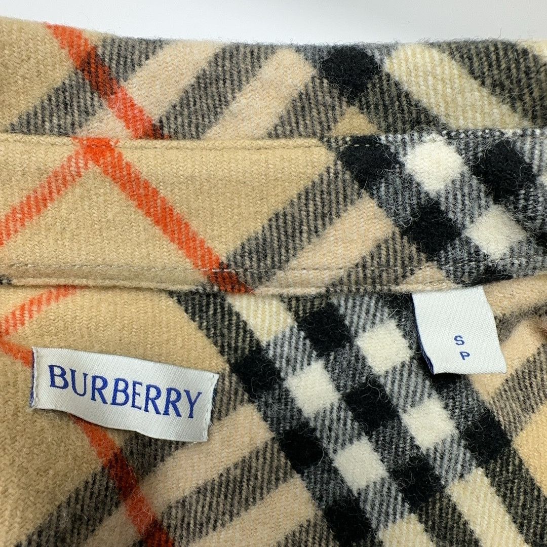 Burberry Burberry Check Wool Button Up Shirt Size S Size US S / EU 44-46 / 1 - 11 Thumbnail