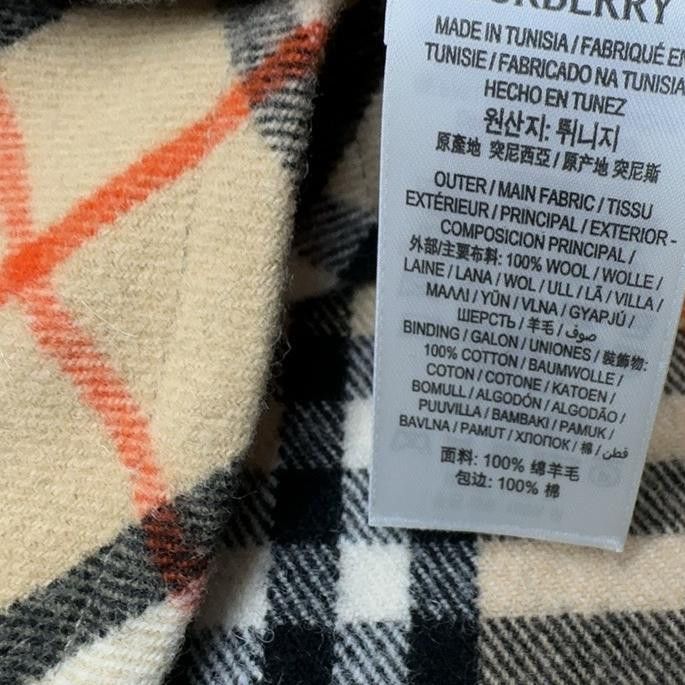 Burberry Burberry Check Wool Button Up Shirt Size S Size US S / EU 44-46 / 1 - 7 Thumbnail