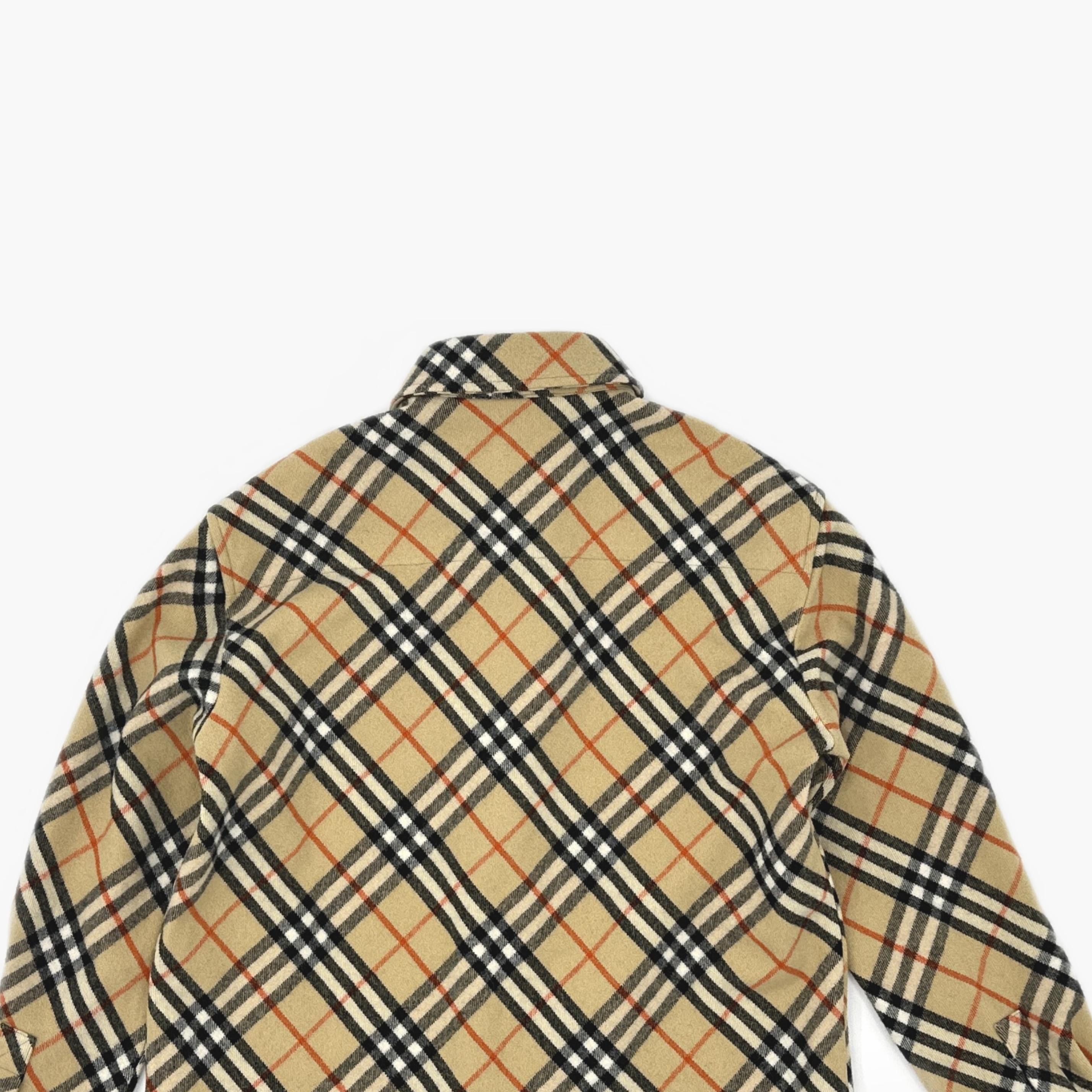 Burberry Burberry Check Wool Button Up Shirt Size S Size US S / EU 44-46 / 1 - 3 Thumbnail
