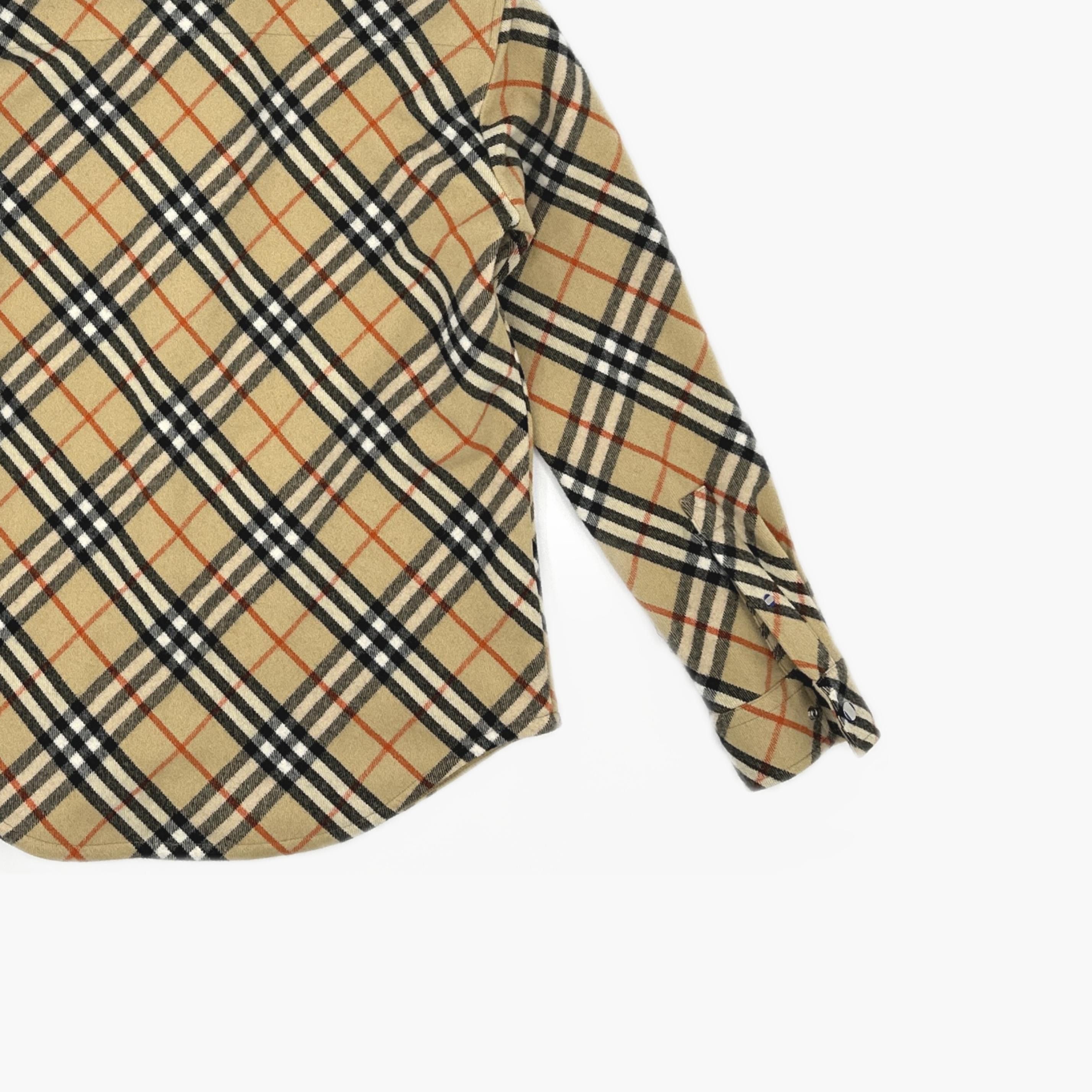 Burberry Burberry Check Wool Button Up Shirt Size S Size US S / EU 44-46 / 1 - 5 Thumbnail