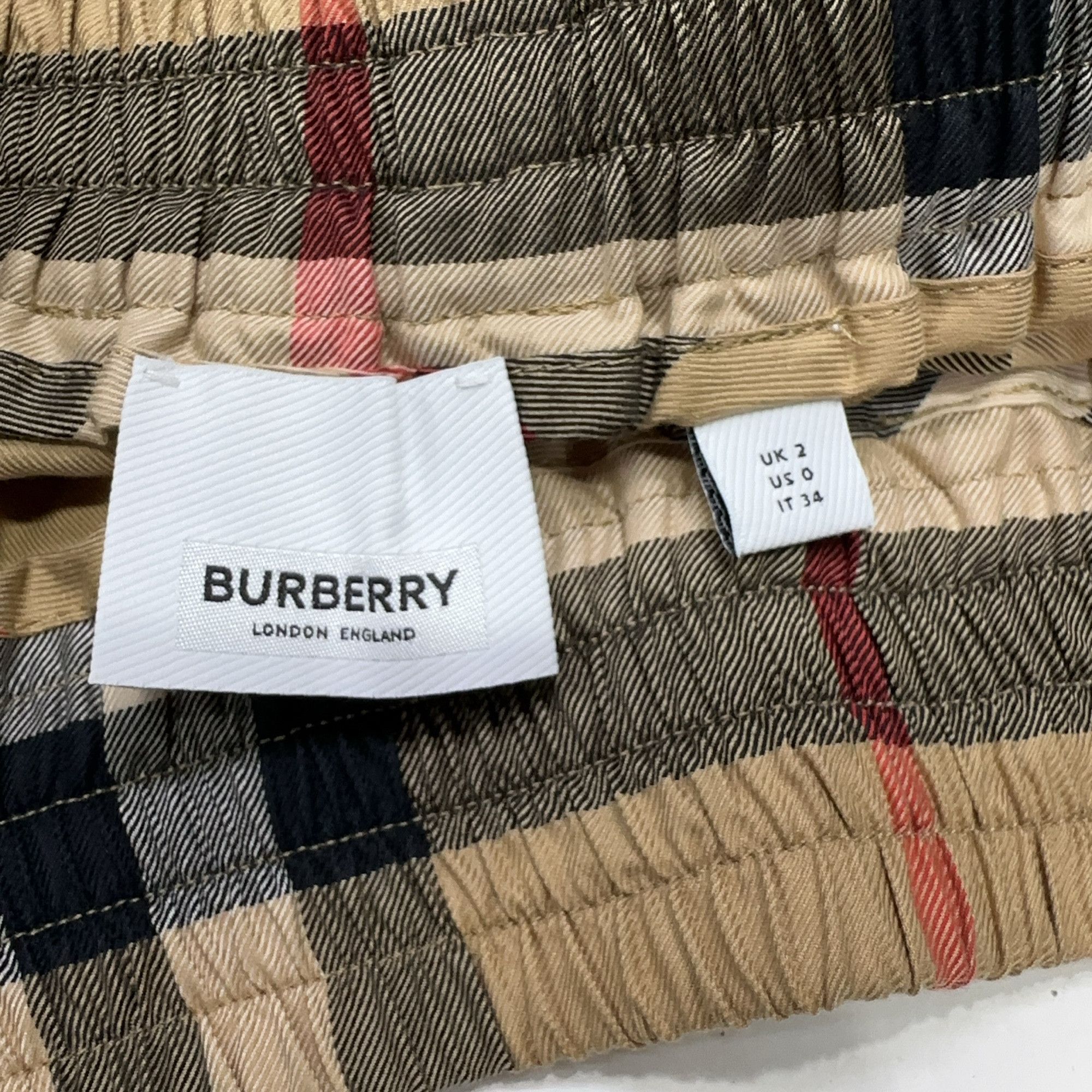Burberry Burberry Check Pattern Shorts US 0 Size 25" / US 0 / IT 36 - 3 Thumbnail