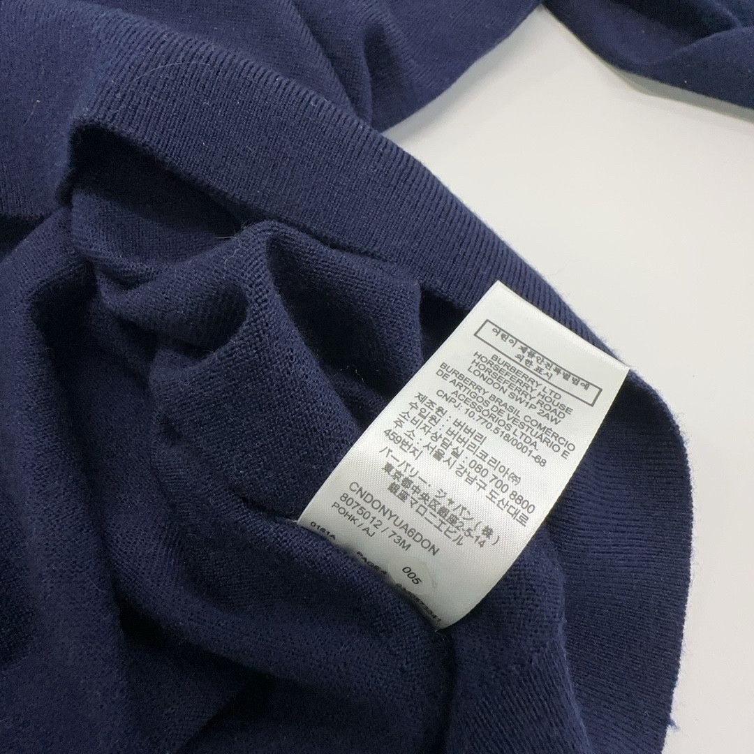 Burberry Burberry Plaid Elbow Patch Wool Sweater Size L Size L / US 10 / IT 46 - 3 Thumbnail