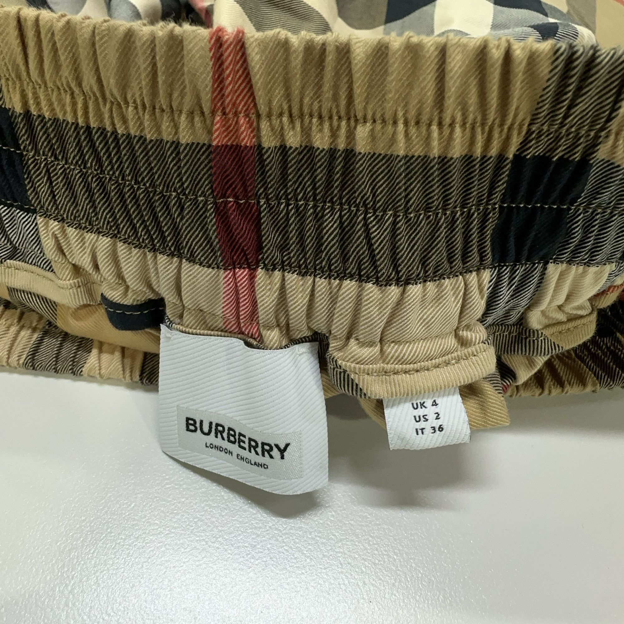 Burberry Burberry Vintage Check Shorts Size IT 36 Size 25" / US 0 / IT 36 - 4 Thumbnail