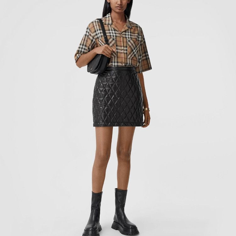 Burberry Burberry Check Bowling Shirt Size 4 Size S / US 4 / IT 40 - 7 Thumbnail
