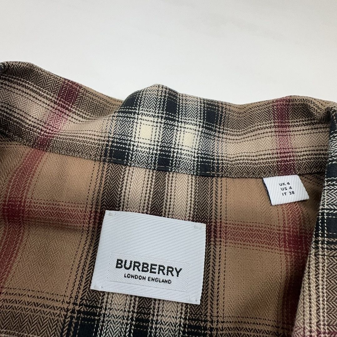 Burberry Burberry Check Bowling Shirt Size 4 Size S / US 4 / IT 40 - 5 Thumbnail