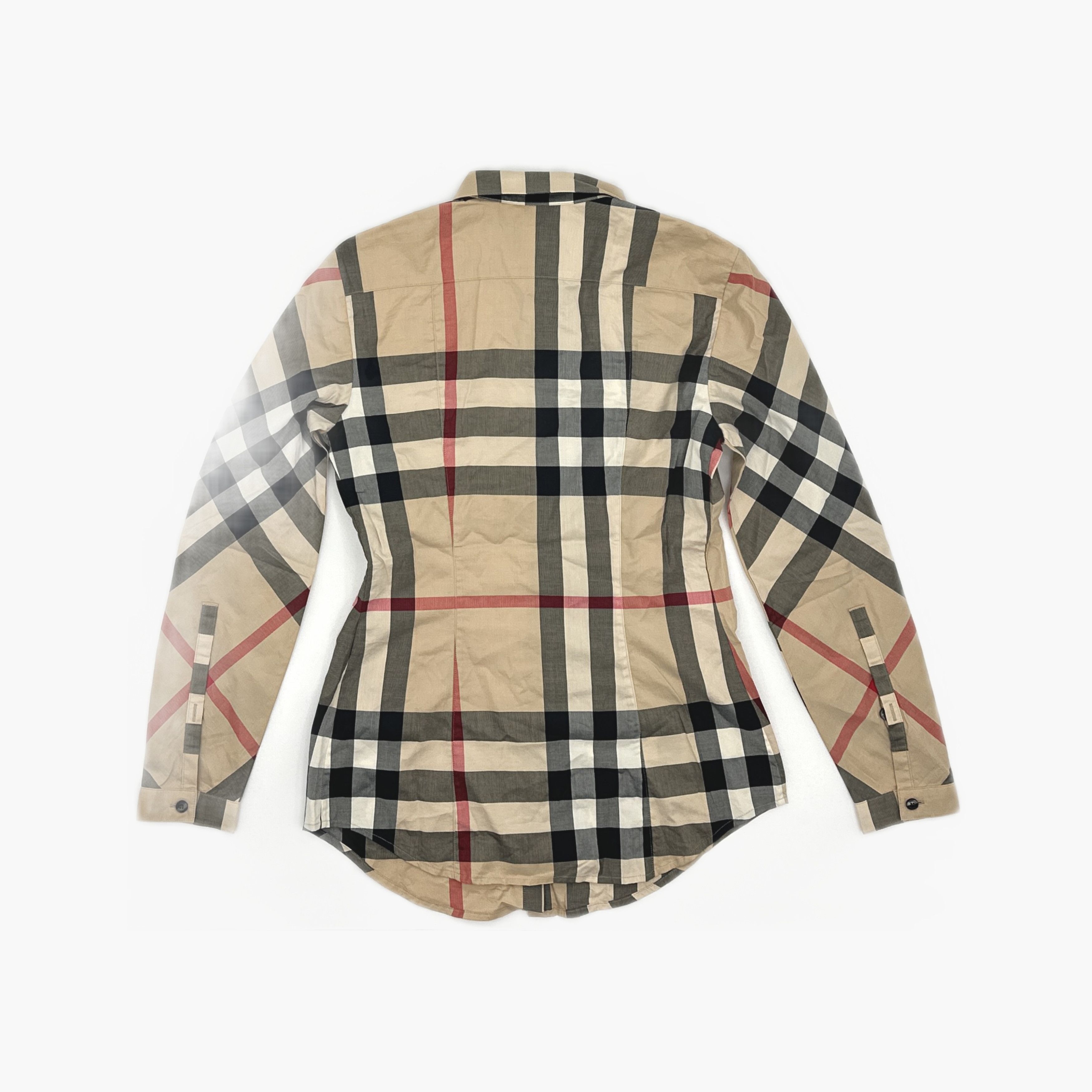 Burberry Burberry Check Button Up Shirt Size XS Size XS / US 0-2 / IT 36-38 - 2 Thumbnail