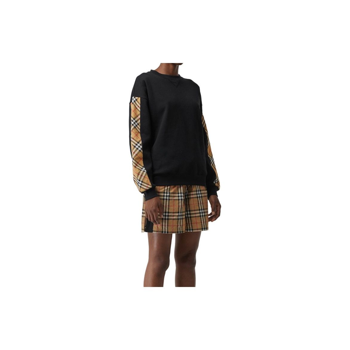 Burberry Burberry Check Sleeve Sweatshirt Size XS Size XS / US 0-2 / IT 36-38 - 7 Thumbnail