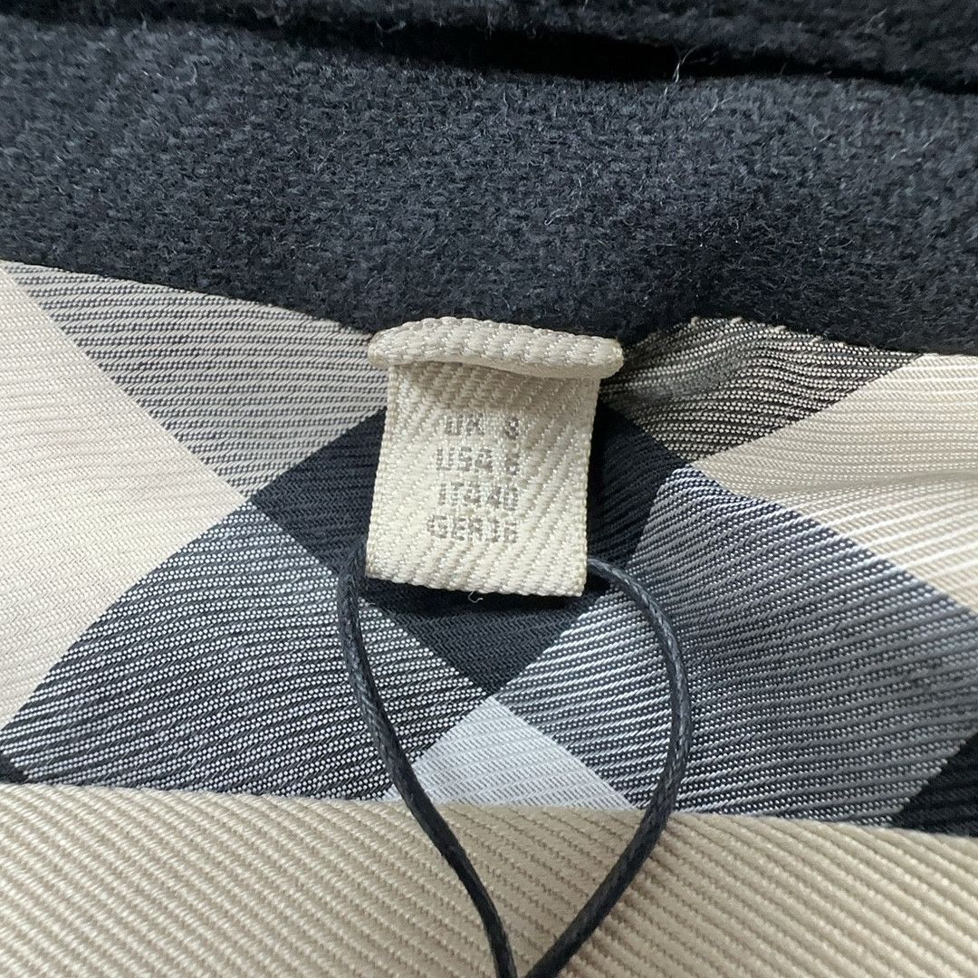 Burberry Burberry Black Wool Blend Coat Size 6 Size M / US 6-8 / IT 42-44 - 5 Thumbnail