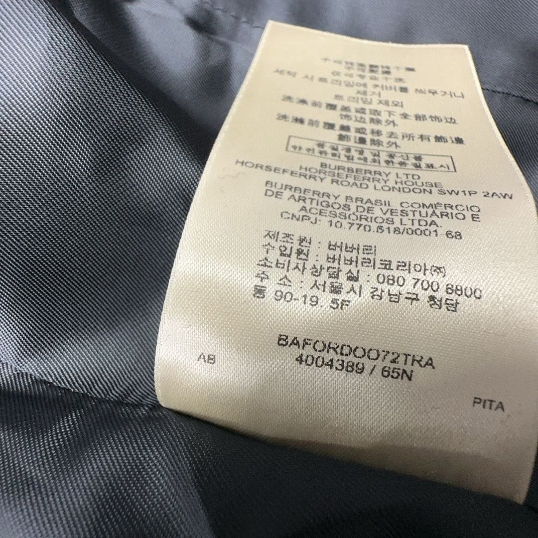 Burberry Burberry Black Wool Blend Coat Size 6 Size M / US 6-8 / IT 42-44 - 3 Thumbnail
