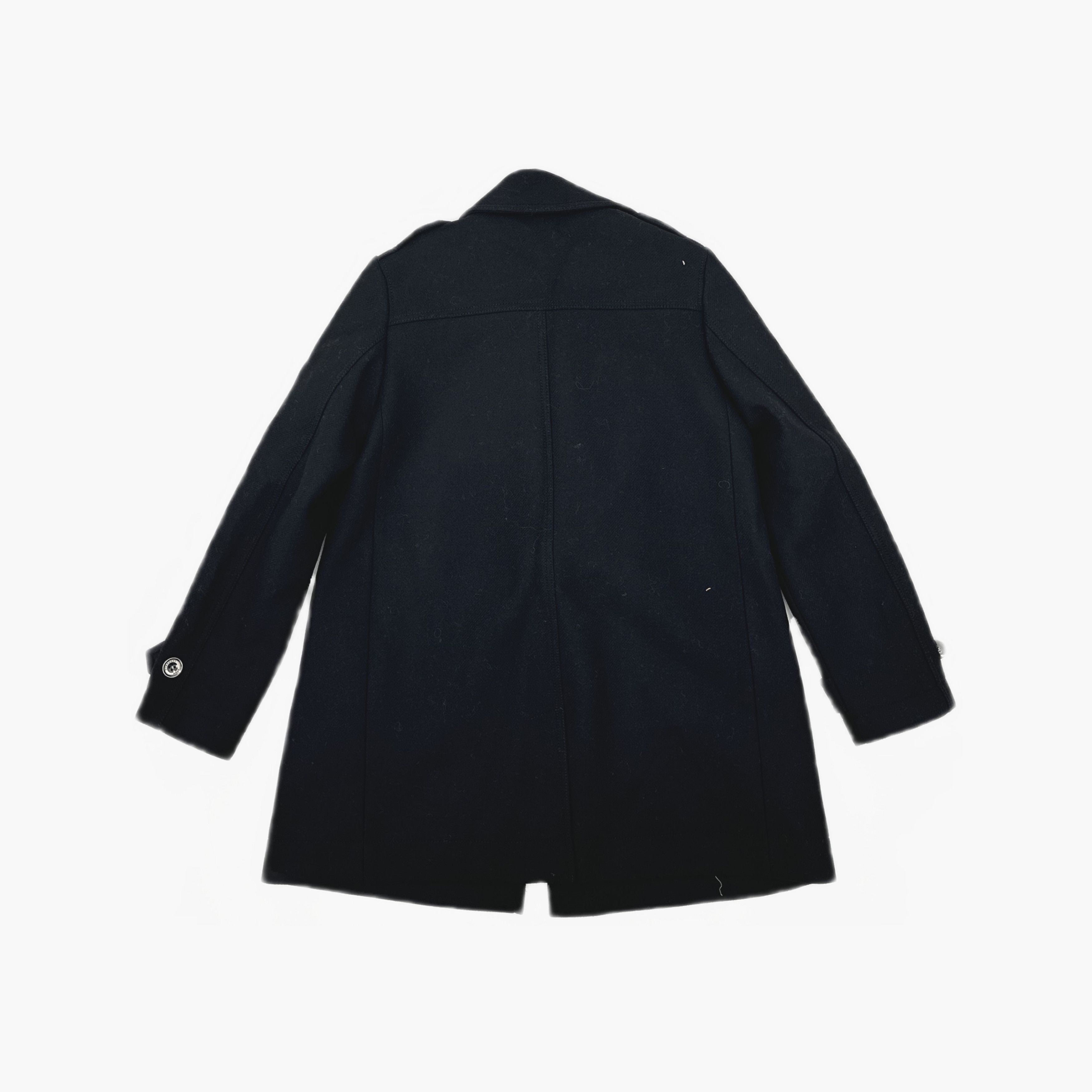 Burberry Burberry Black Wool Blend Coat Size 6 Size M / US 6-8 / IT 42-44 - 2 Thumbnail