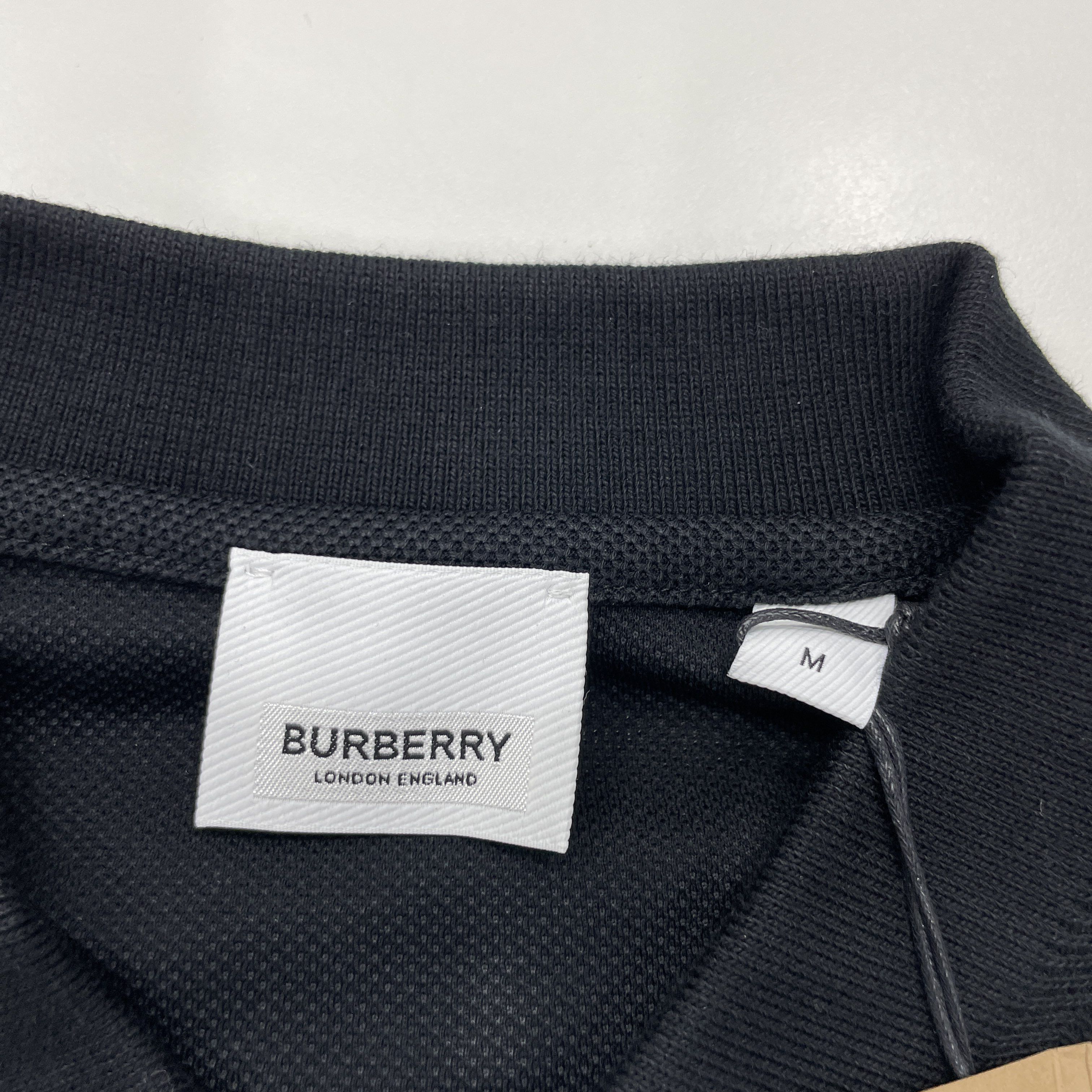 Burberry Burberry Check Collar Polo Size M Size US M / EU 48-50 / 2 - 3 Thumbnail