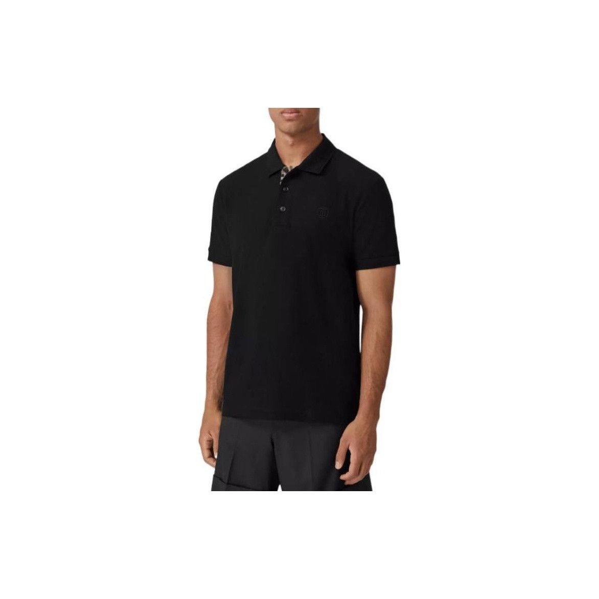Burberry Burberry Check Collar Polo Size M Size US M / EU 48-50 / 2 - 7 Thumbnail