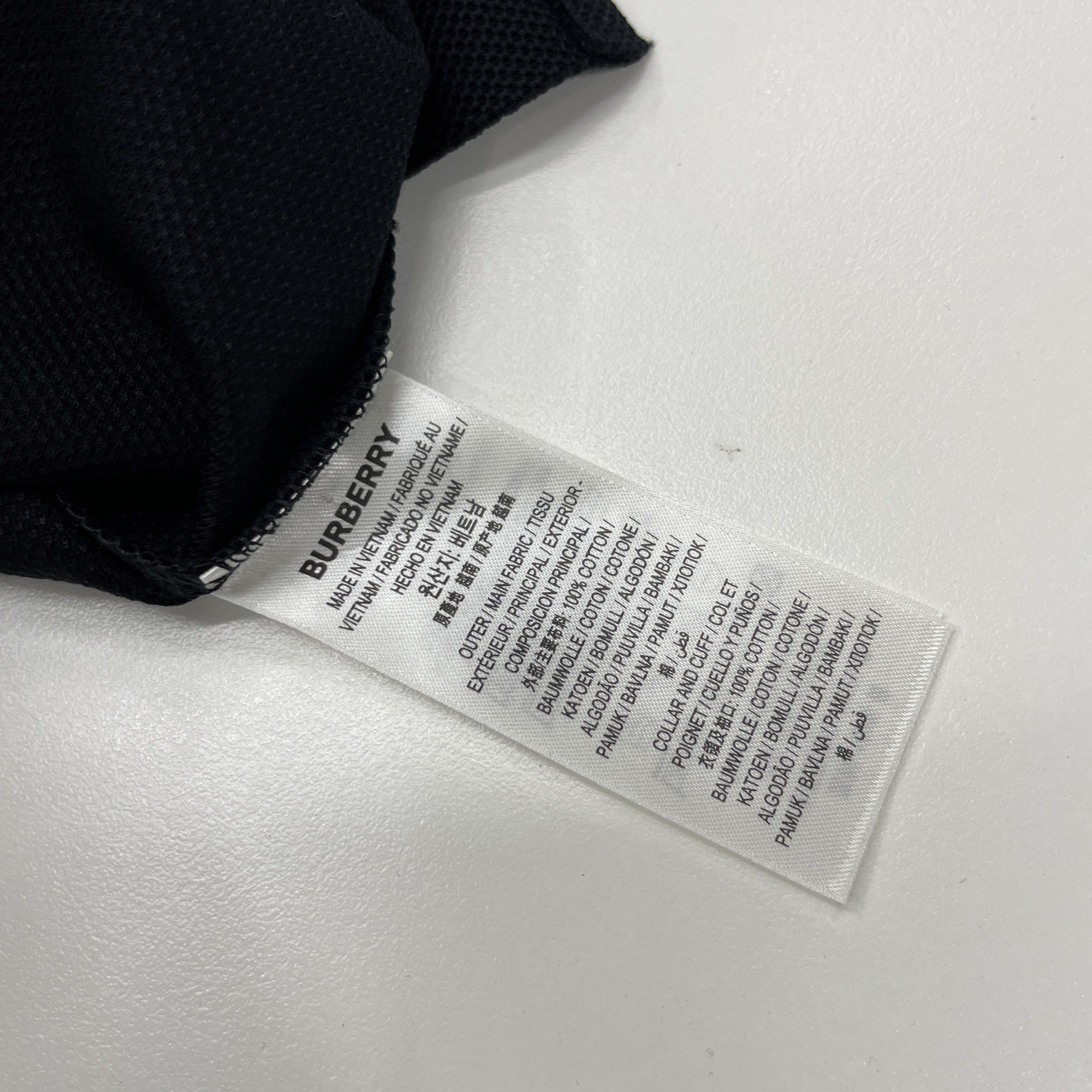 Burberry Burberry Check Collar Polo Size M Size US M / EU 48-50 / 2 - 4 Thumbnail