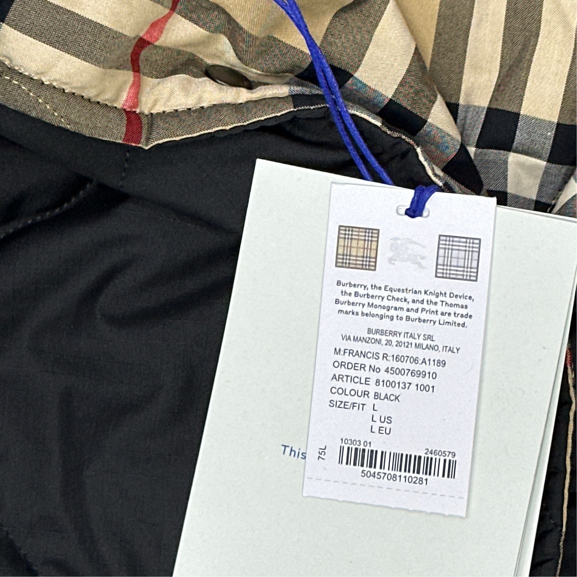 Burberry Burberry Reversible Quilted Jacket Size L Size US L / EU 52-54 / 3 - 4 Thumbnail