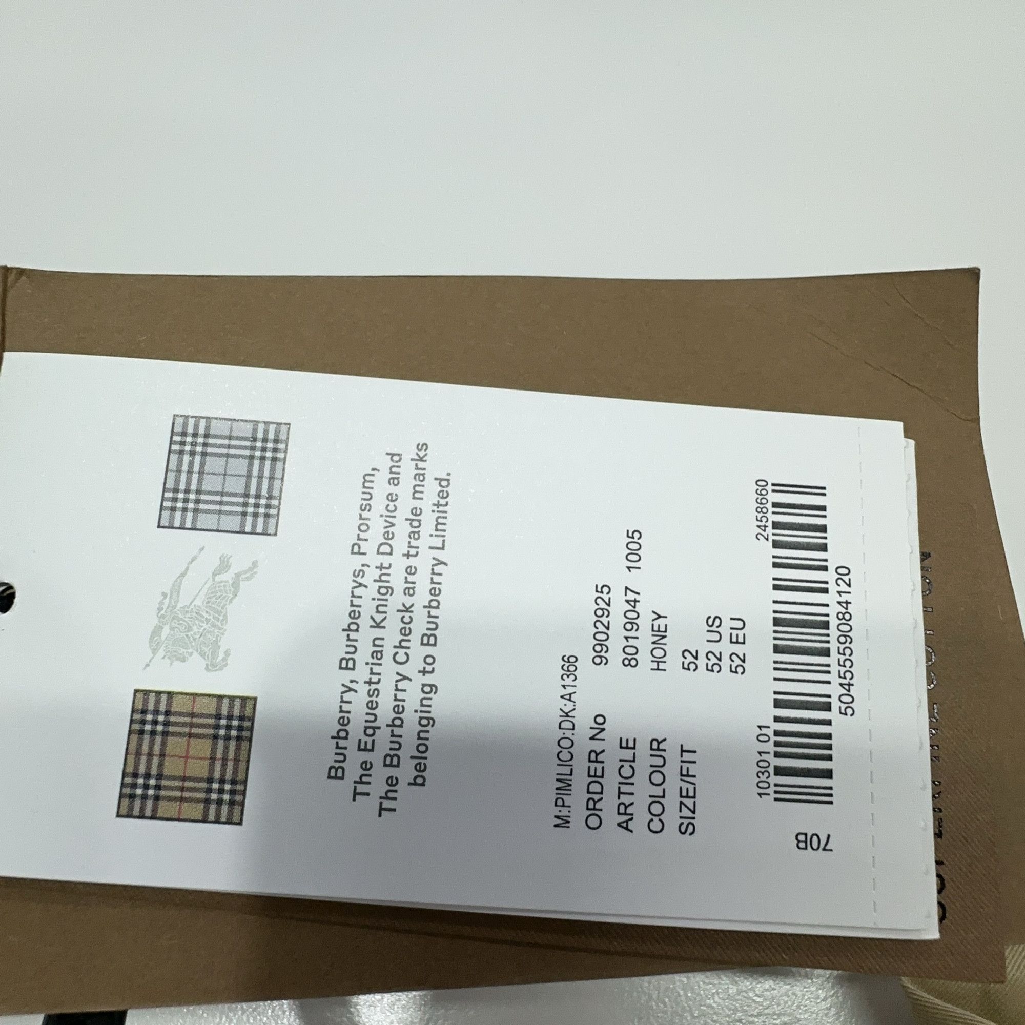 Burberry Burberry Heritage Pimlico Coat Size L Size US L / EU 52-54 / 3 - 6 Thumbnail