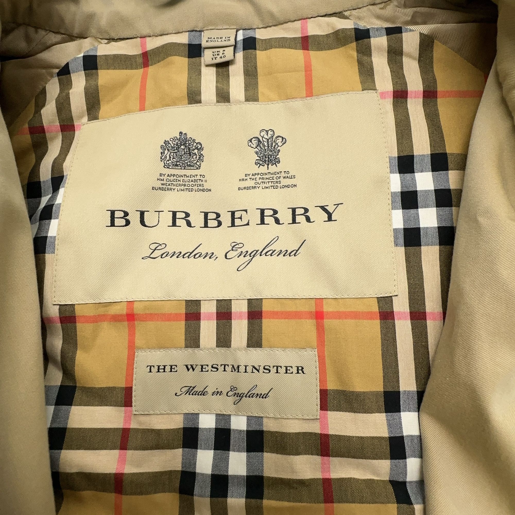 Burberry Burberry The Westminster Heritage Trench Coat Size 40 Size S / US 4 / IT 40 - 2 Thumbnail