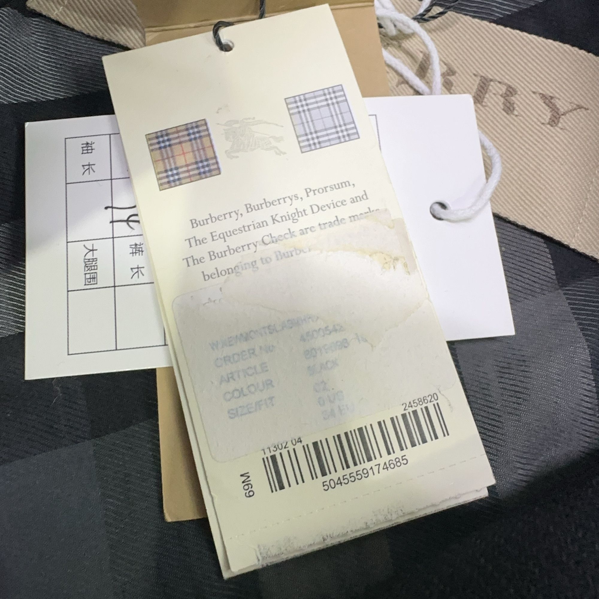 Burberry Burberry Double Breasted Wool Coat Size 0 Size XS / US 0-2 / IT 36-38 - 4 Thumbnail