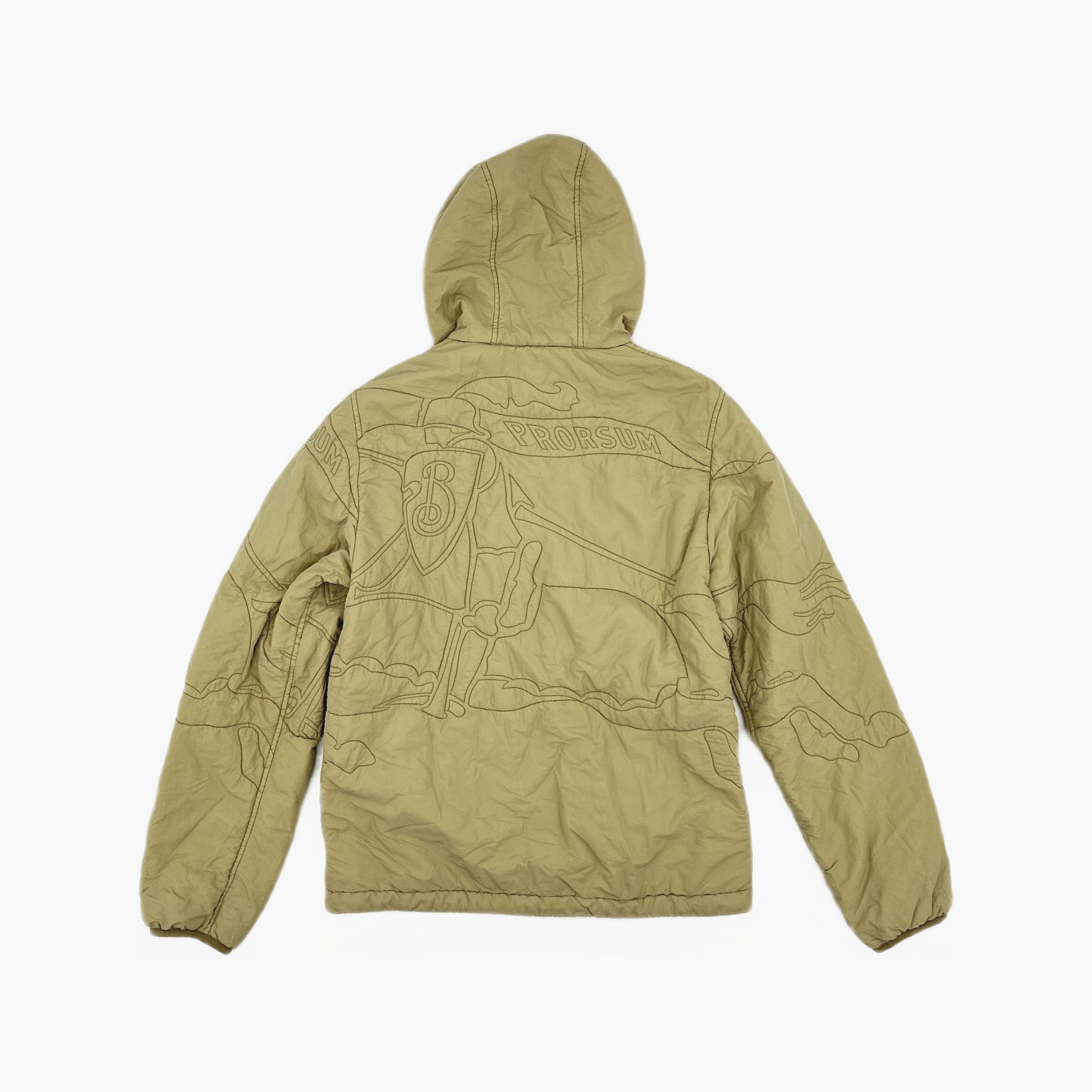 Burberry Burberry Stitched Logo Hooded Jacket Size S Size US S / EU 44-46 / 1 - 2 Thumbnail