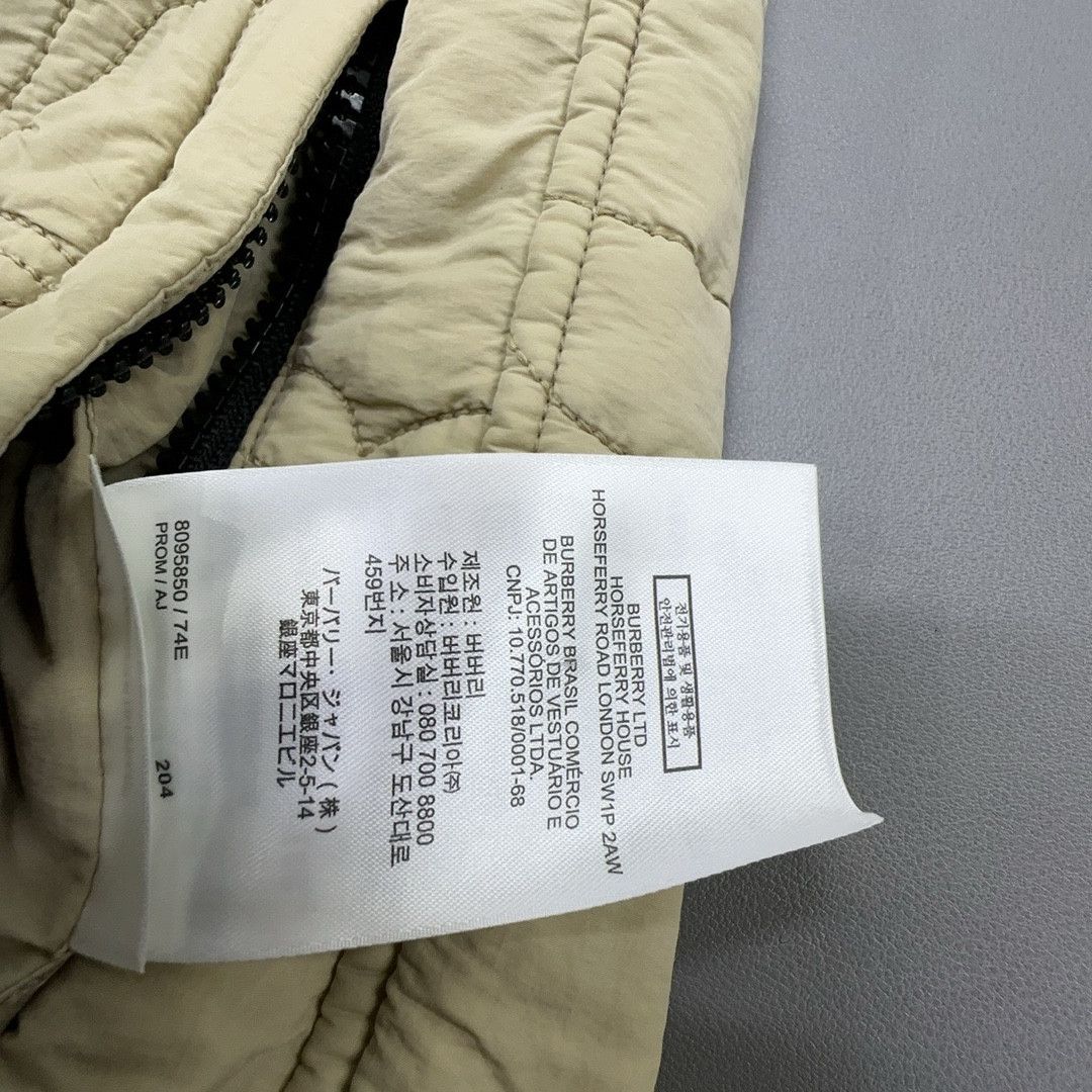 Burberry Burberry Stitched Logo Hooded Jacket Size S Size US S / EU 44-46 / 1 - 3 Thumbnail