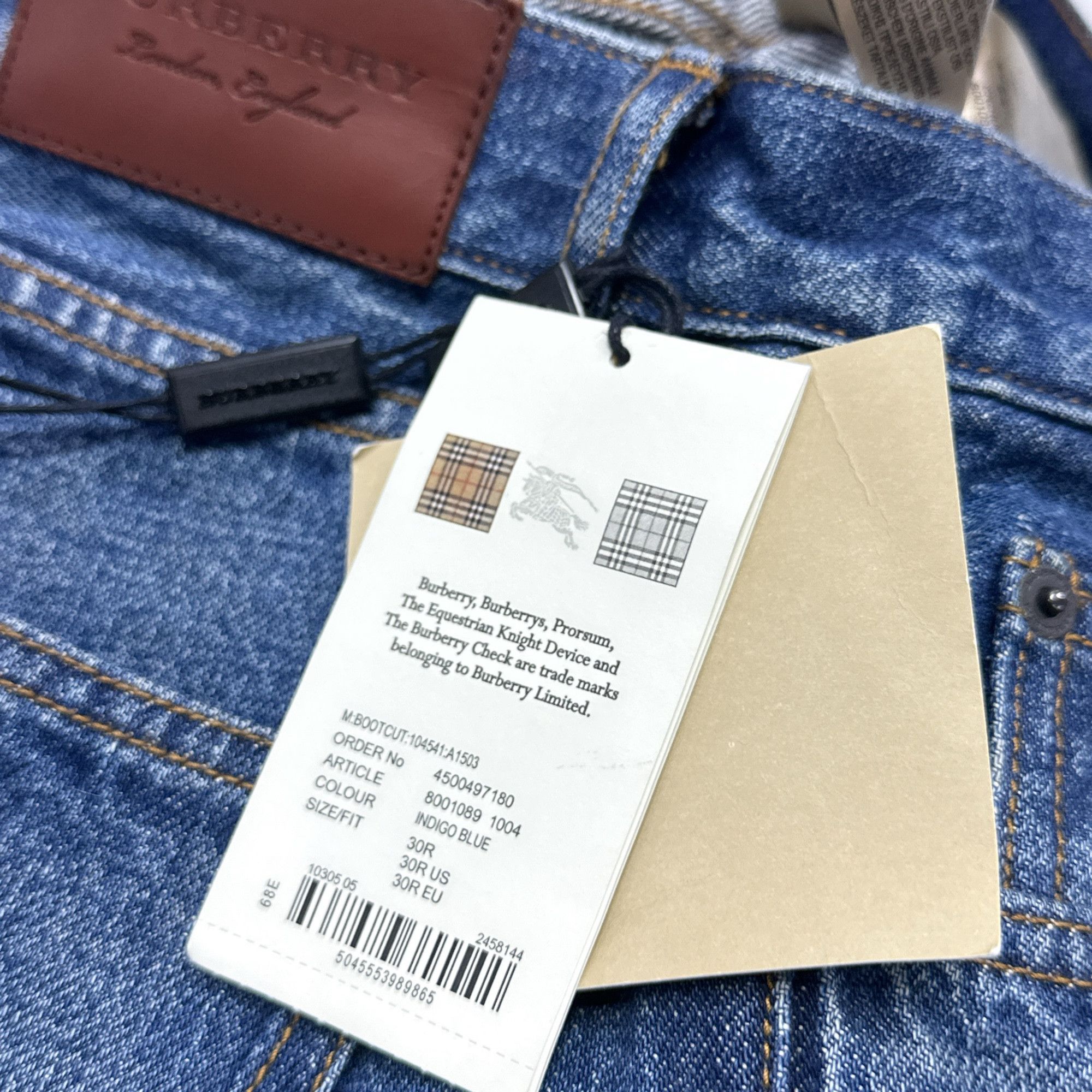 Burberry Burberry Bootcut Denim Jeans Size 30 Size US 30 / EU 46 - 3 Thumbnail