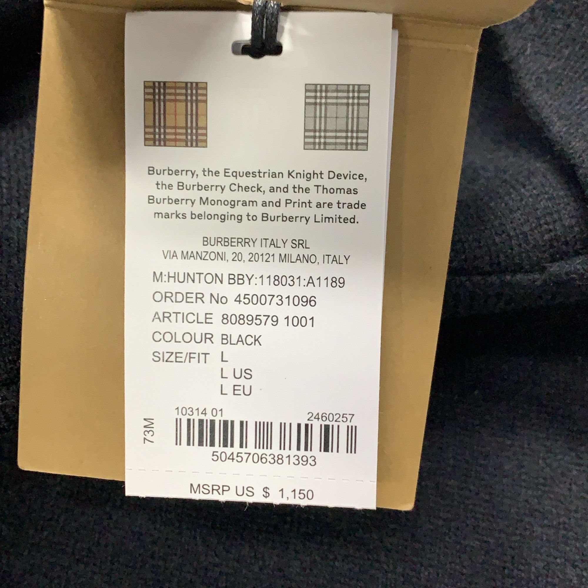 Burberry Burberry Logo Knit Sweatpants Size L Size US 34 / EU 50 - 3 Thumbnail