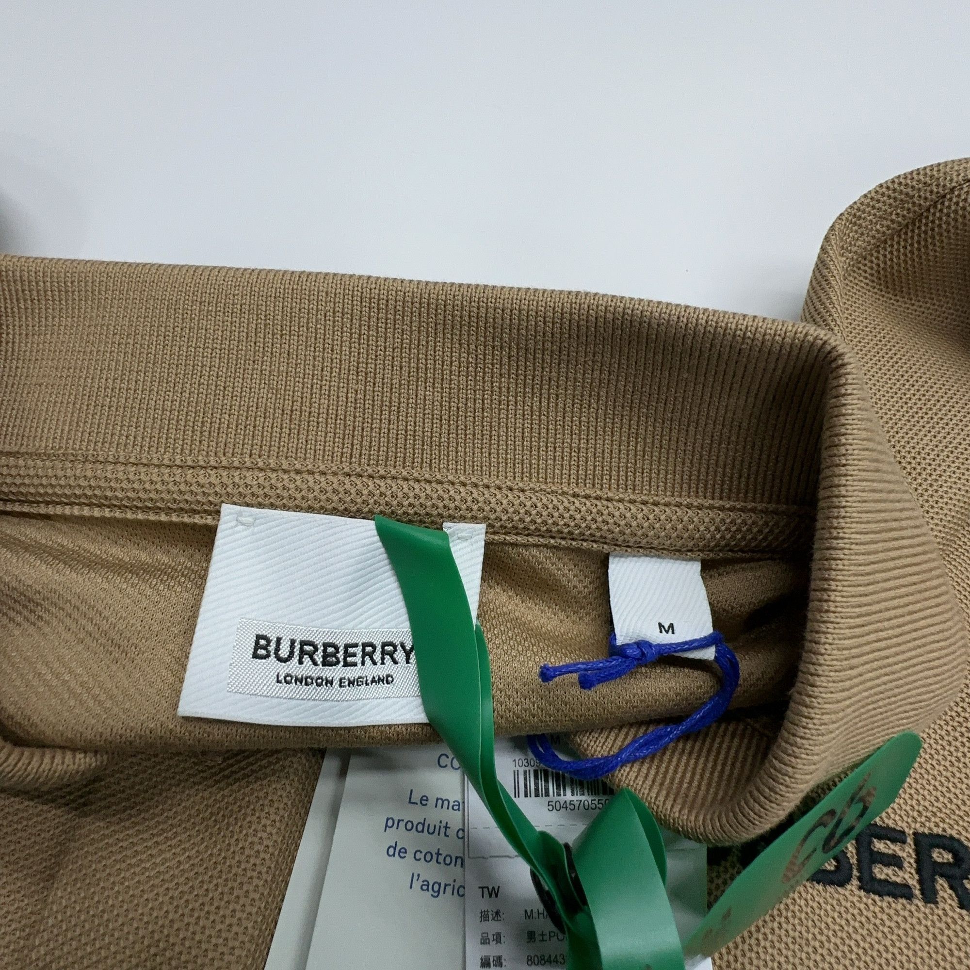 Burberry Burberry Embroidered Logo Polo Size M Size US M / EU 48-50 / 2 - 5 Thumbnail
