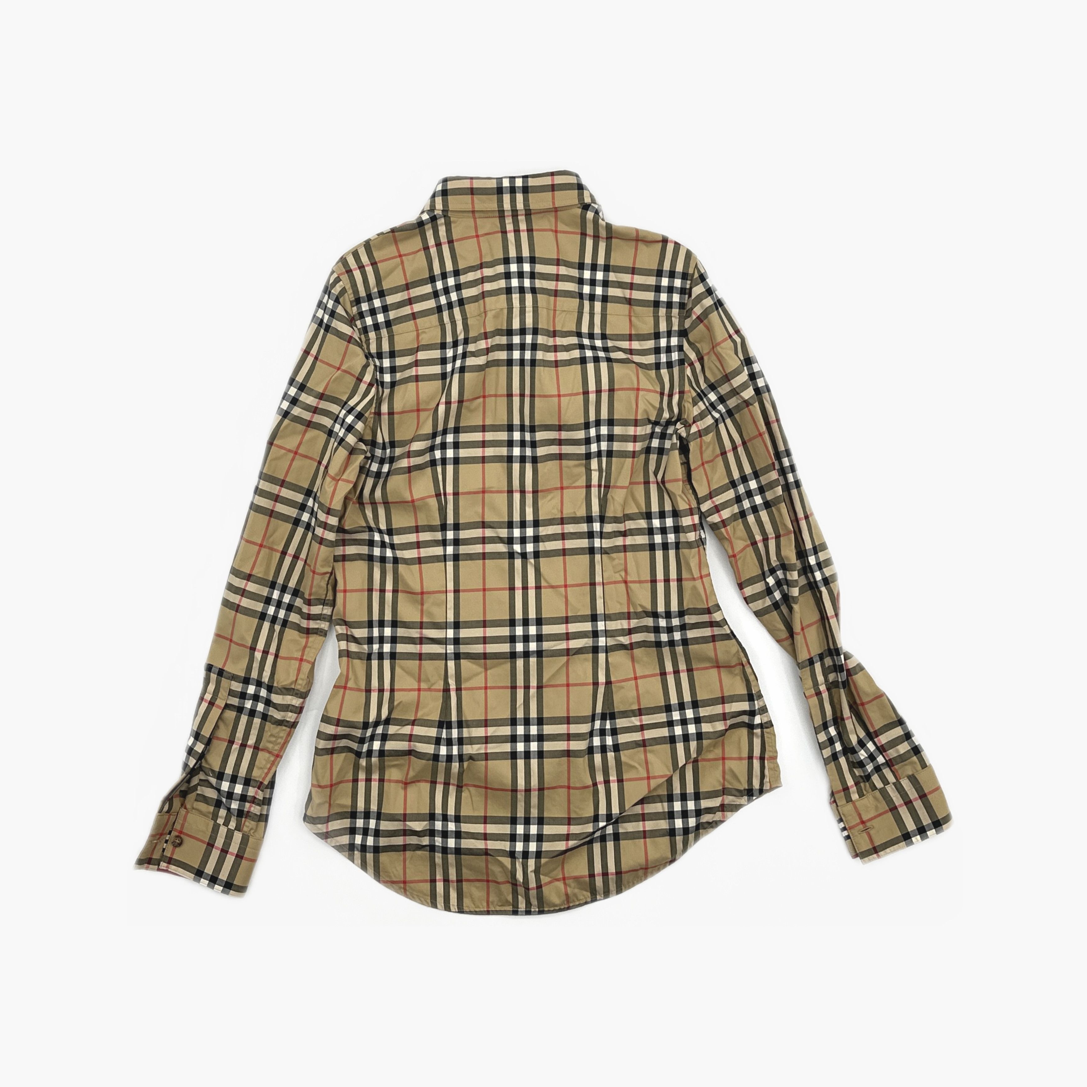 Burberry Burberry Check Button Up Shirt Size IT 38 Size XS / US 0-2 / IT 36-38 - 2 Thumbnail