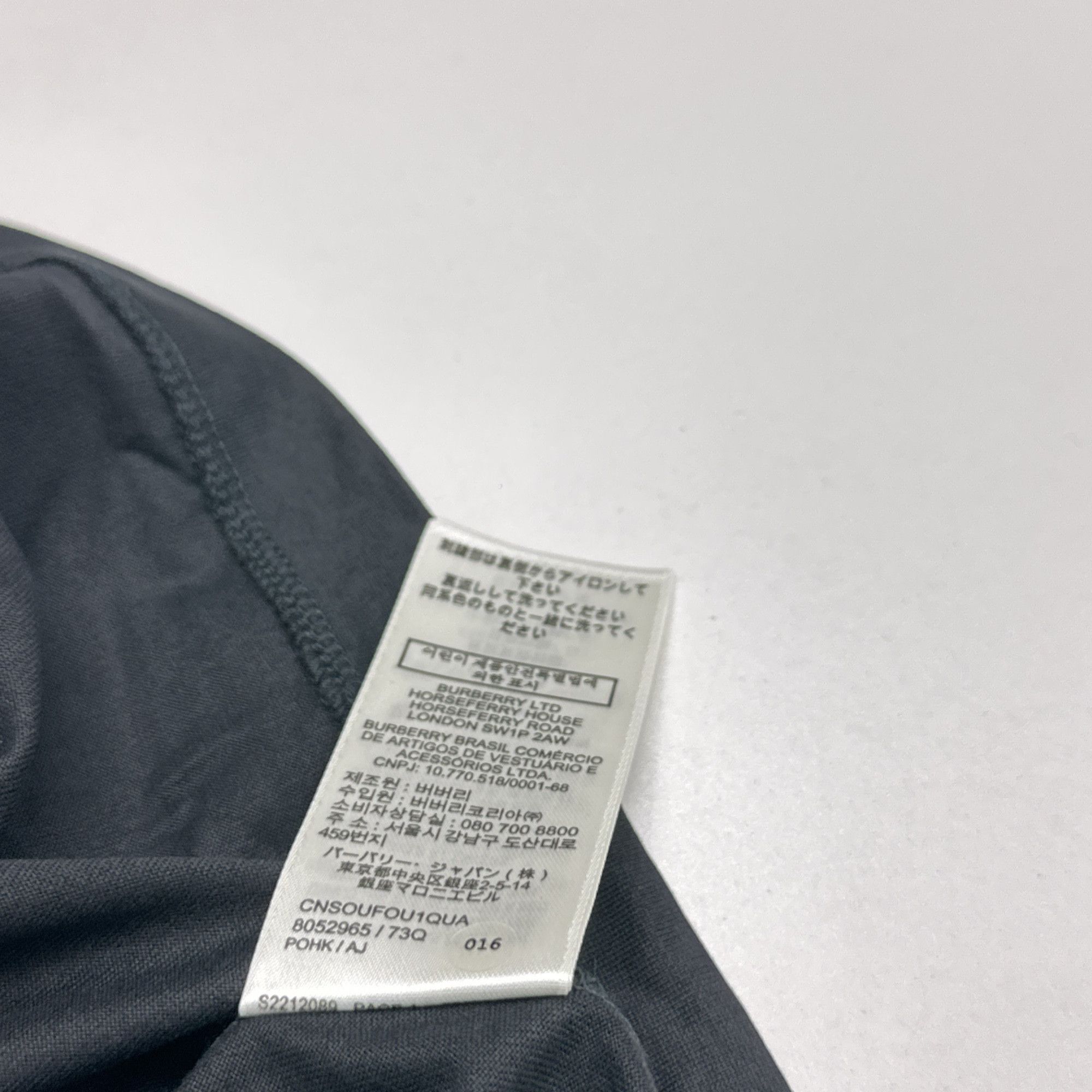 Burberry Burberry Monogram Logo T-Shirt XXL Size US XXL / EU 58 / 5 - 4 Thumbnail