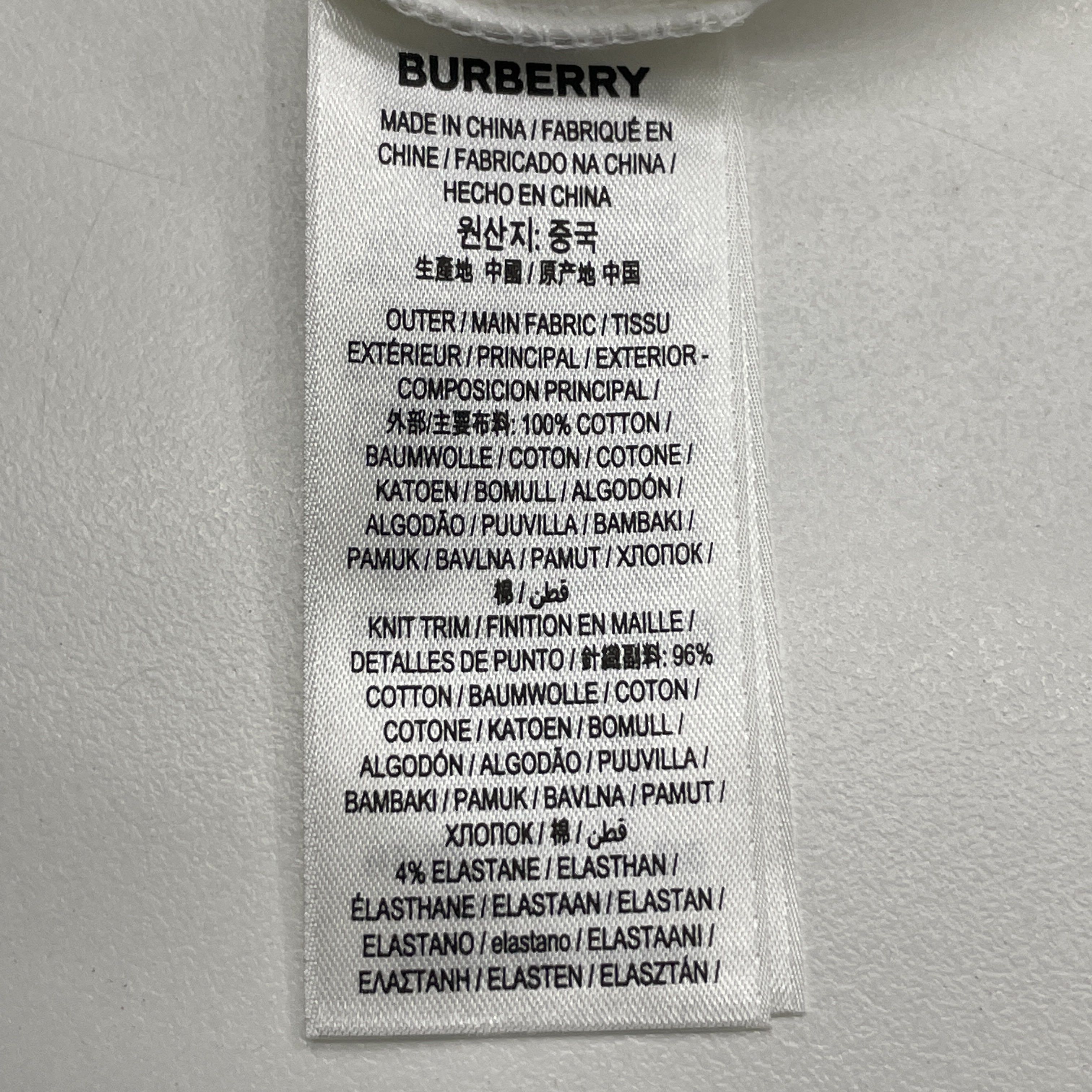 Burberry Burberry Logo Print T-Shirt Size XL Size US XL / EU 56 / 4 - 4 Thumbnail